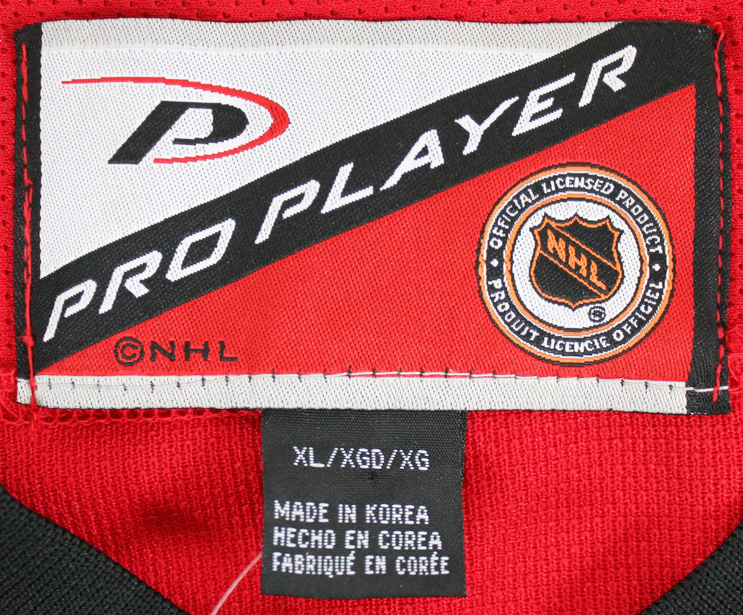 2000-01 Senators (11) Hossa, Forbes +9 Signed Red Pro Player Jersey BAS #AB14589 - Image 6