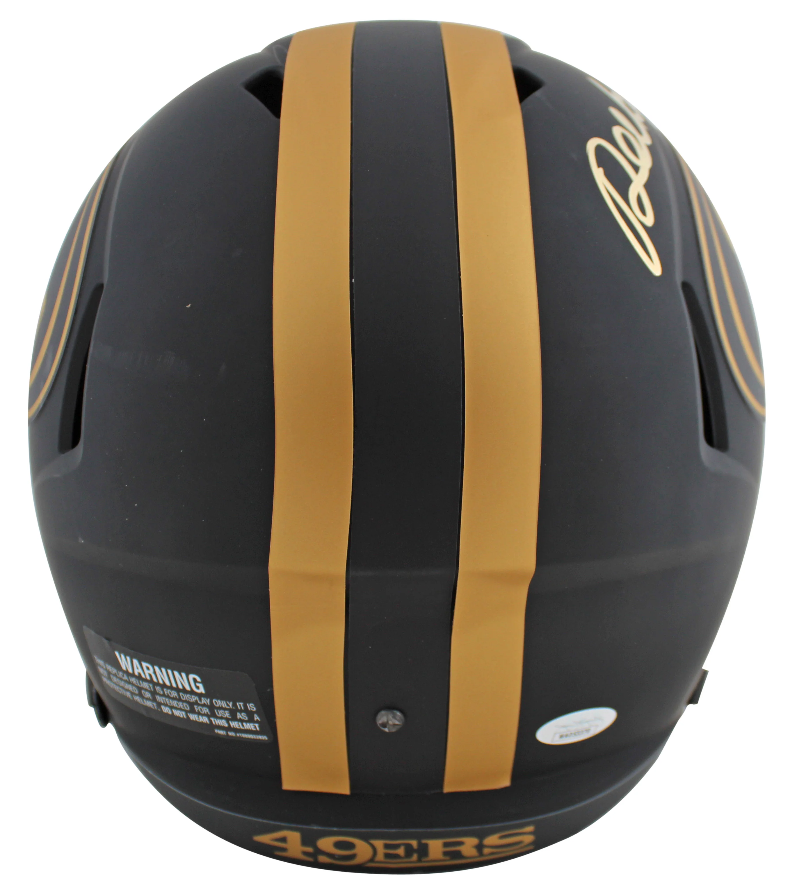 49ers Deebo Samuel Signed Eclipse Full Size Speed Rep Helmet W/ Case JSA Witness - Image 4