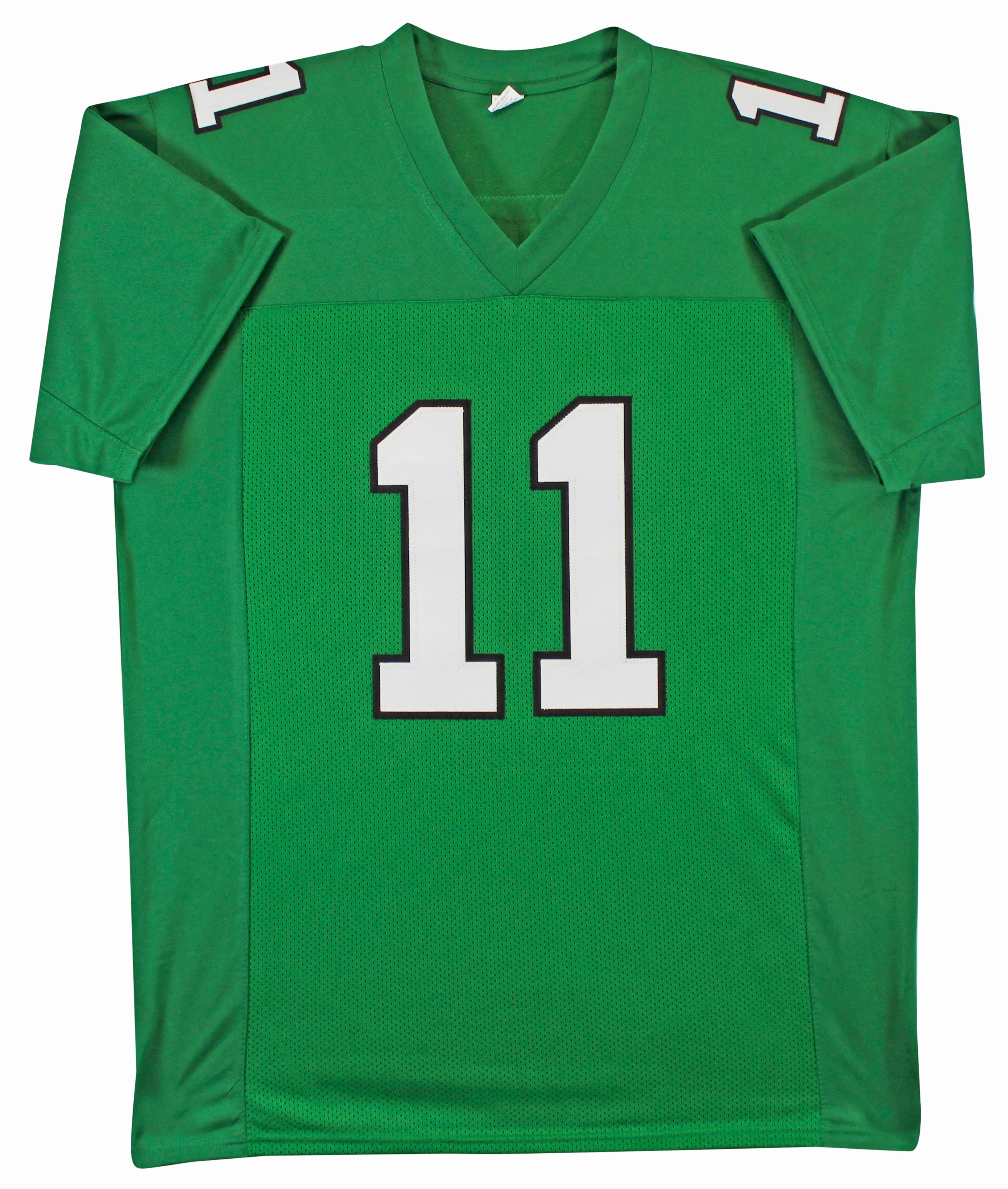 A.J. Brown Authentic Signed Kelly Green Pro Style Jersey BAS Witnessed - Image 4