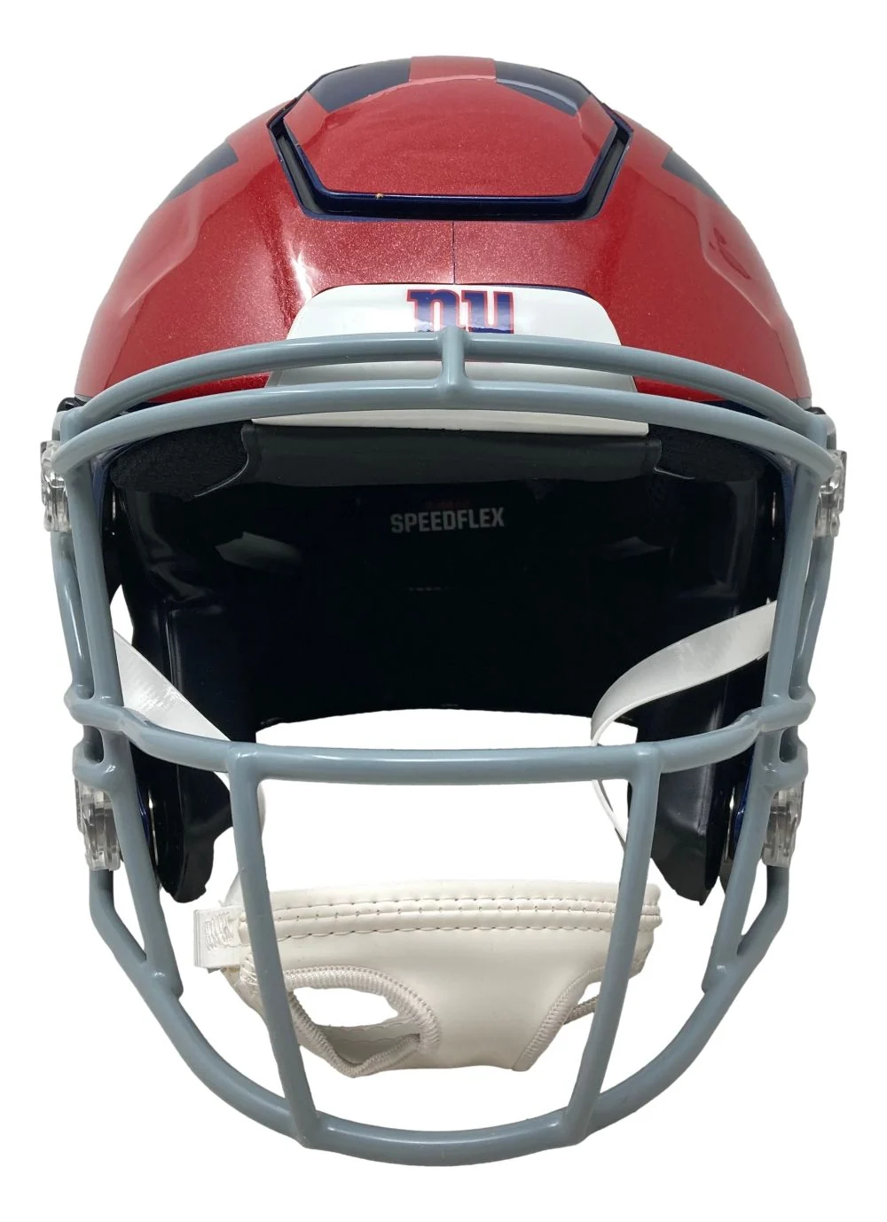 Abdul Carter Signed Giants Full Size Alternate Authentic SpeedFlex Helmet BAS - Image 3