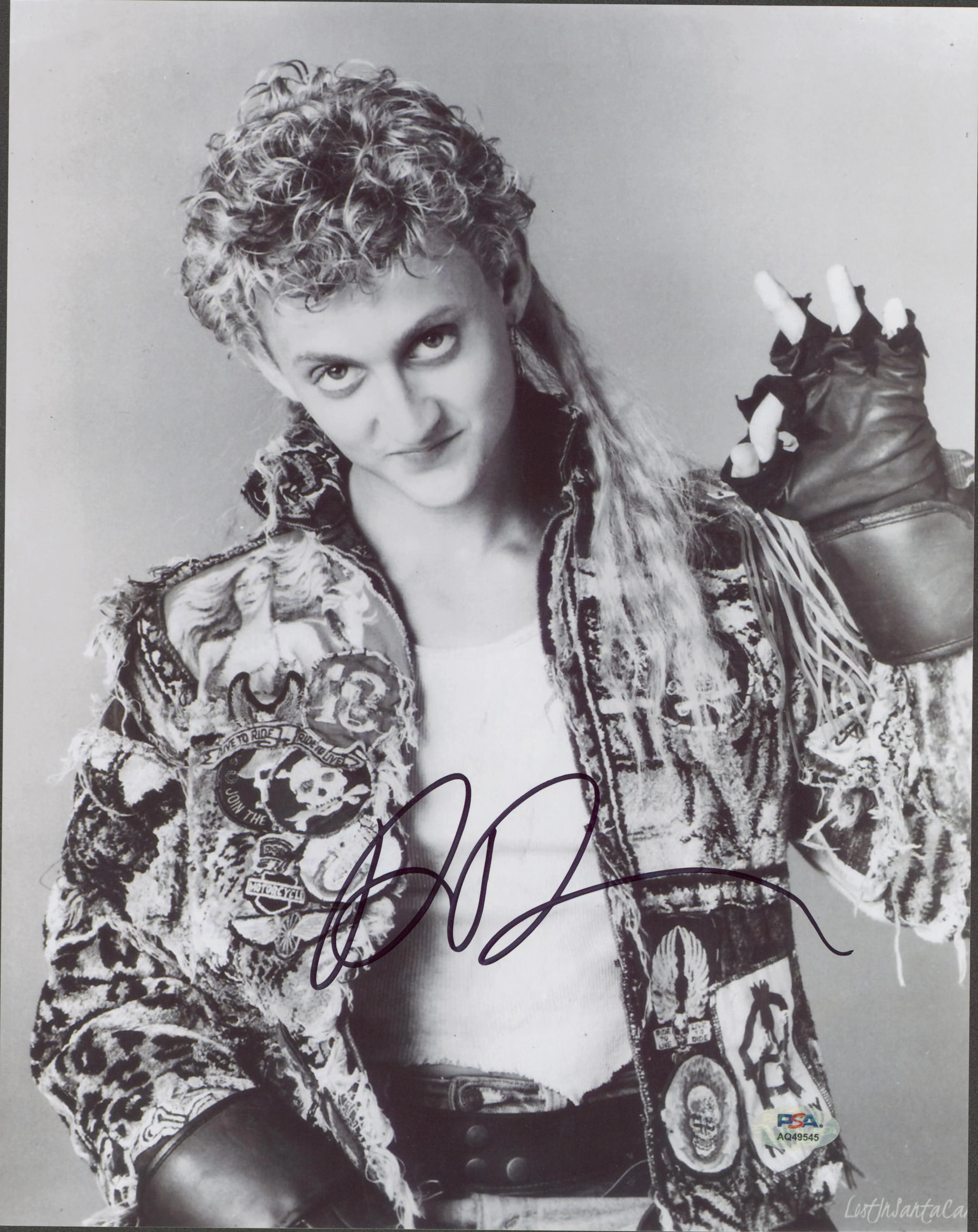 Alex Winter The Lost Boys Authentic Signed 11x14 Vertical Photo PSA/DNA #AQ49545 - Image 2