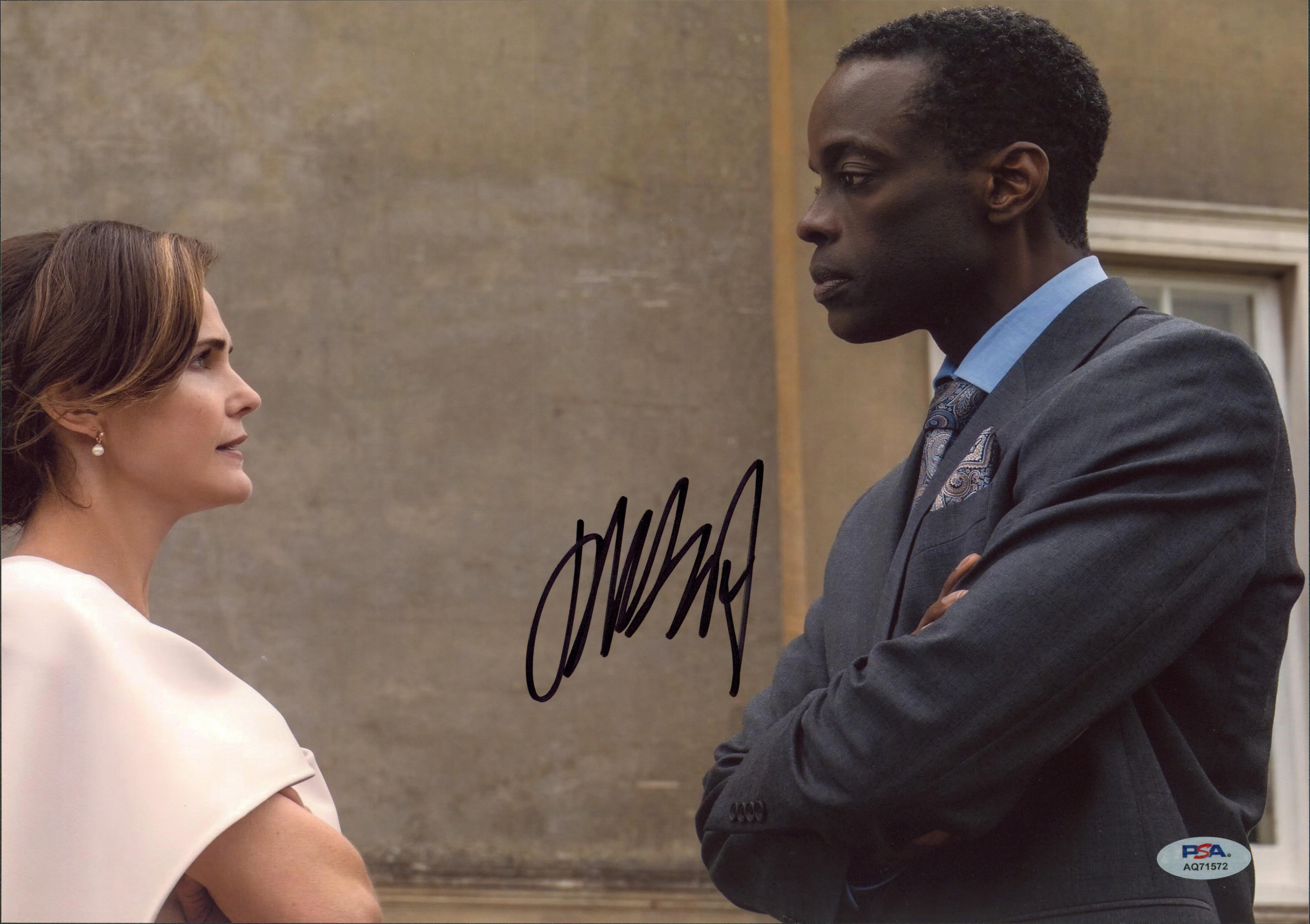 Ato Essandoh The Diplomat Authentic Signed 11x14 Photo PSA/DNA #AQ71572 - Image 2
