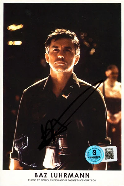 Baz Luhrmann The Great Gatsby Filmmaker Authentic Signed 4x6 Photo BAS #BS29283 - Image 2