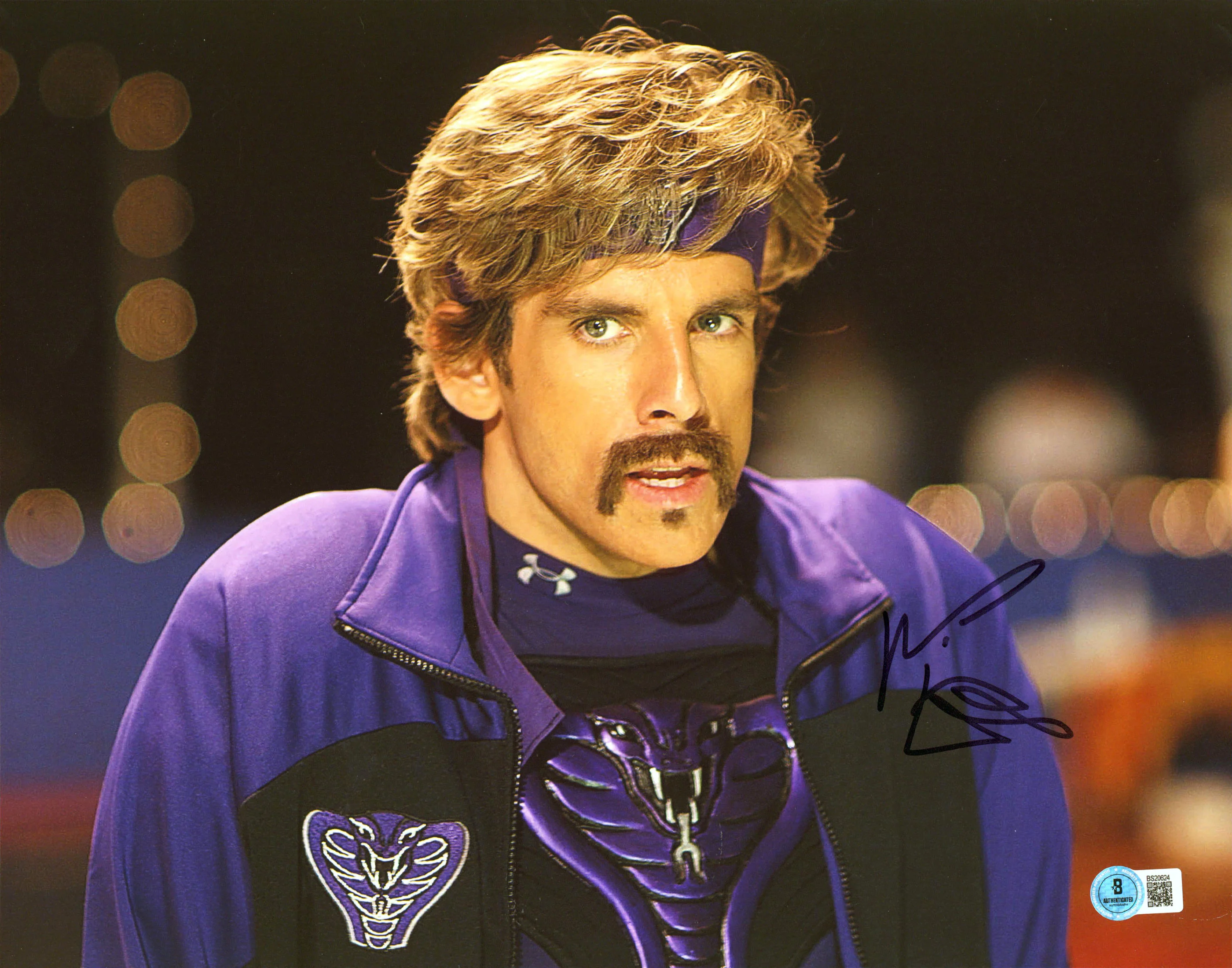 Ben Stiller Dodgeball Authentic Signed 11x14 Horizontal Photo BAS #BS20624 - Image 2