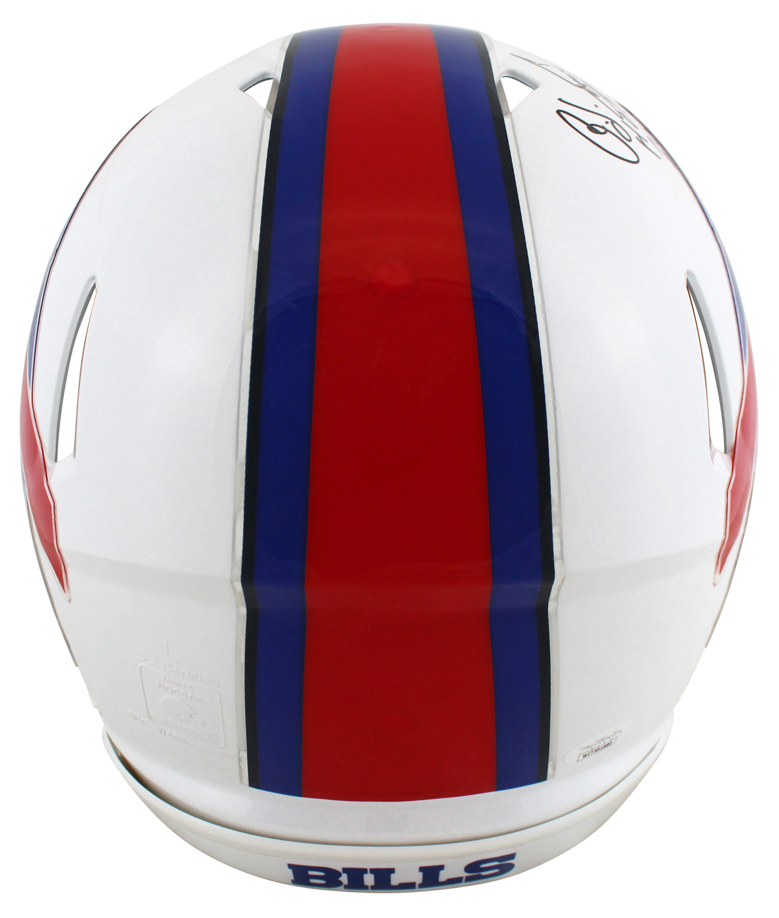 Bills O.J. Simpson "2x Insc" Signed F/S Speed Proline Helmet w/ Case JSA Witness - Image 4
