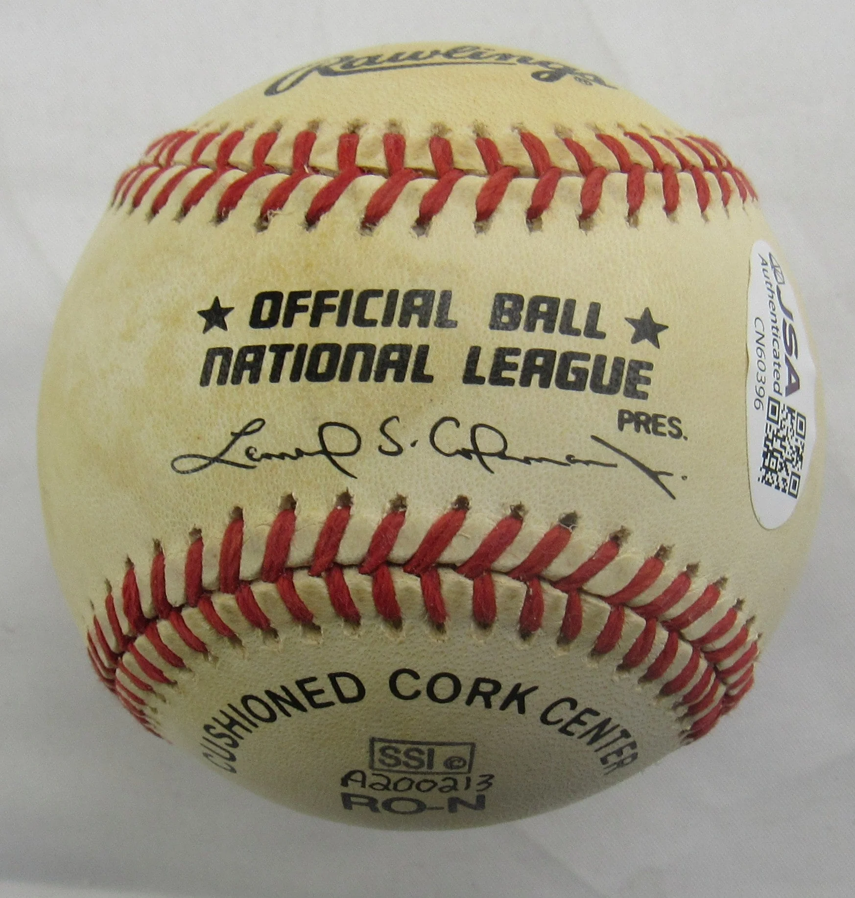 Bob Gibson Signed Rawlings Baseball JSA CN60396 - Image 3