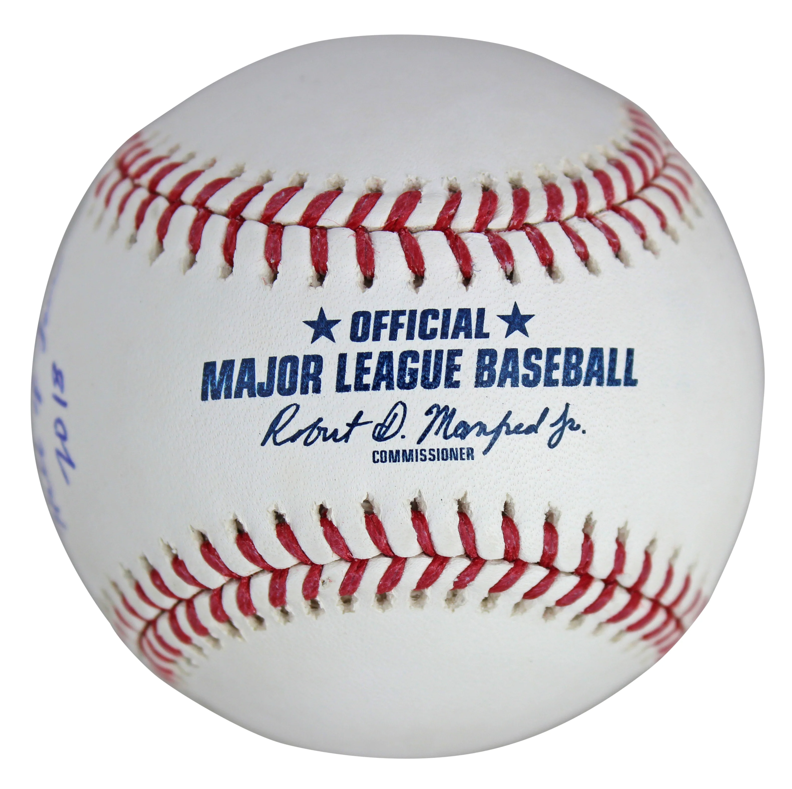 Braves Larry Wayne Chipper Jones Jr. "Hall Of Fame 2018" Signed Oml Baseball BAS - Image 4