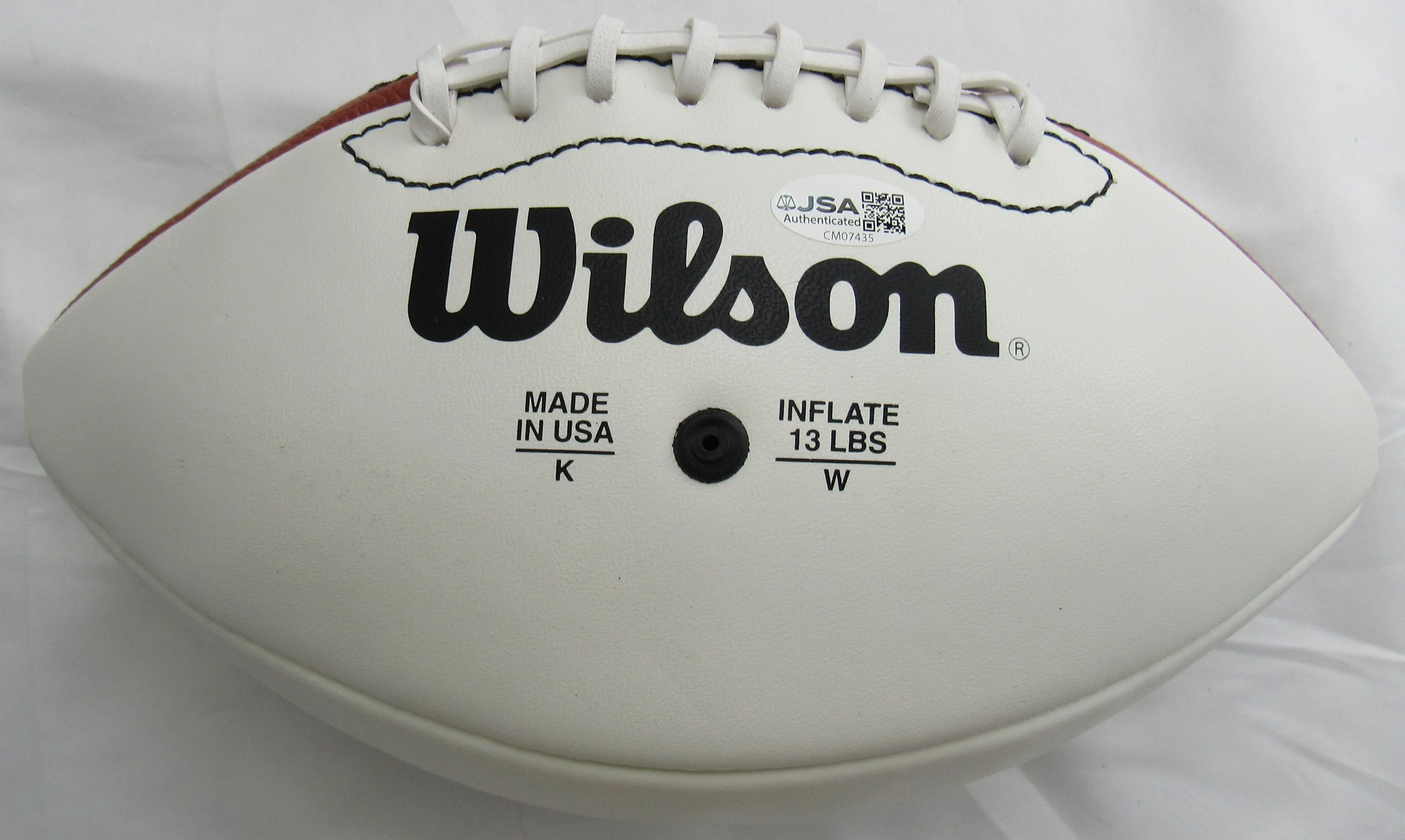 Brett Favre Signed Auto Wilson Football JSA CM07435 - Image 3