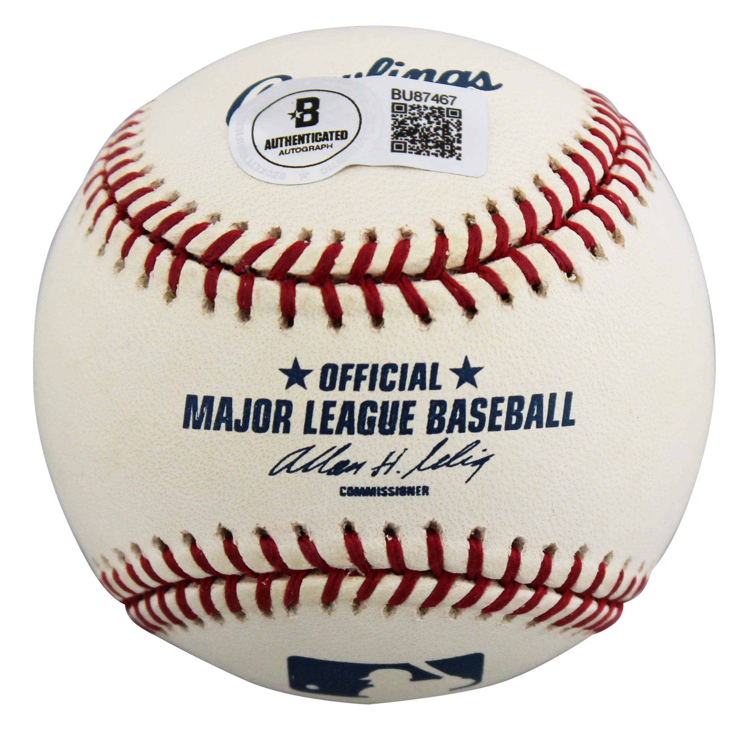 Brewers Craig Counsell Authentic Signed Selig OML Baseball Autographed BAS - Image 8