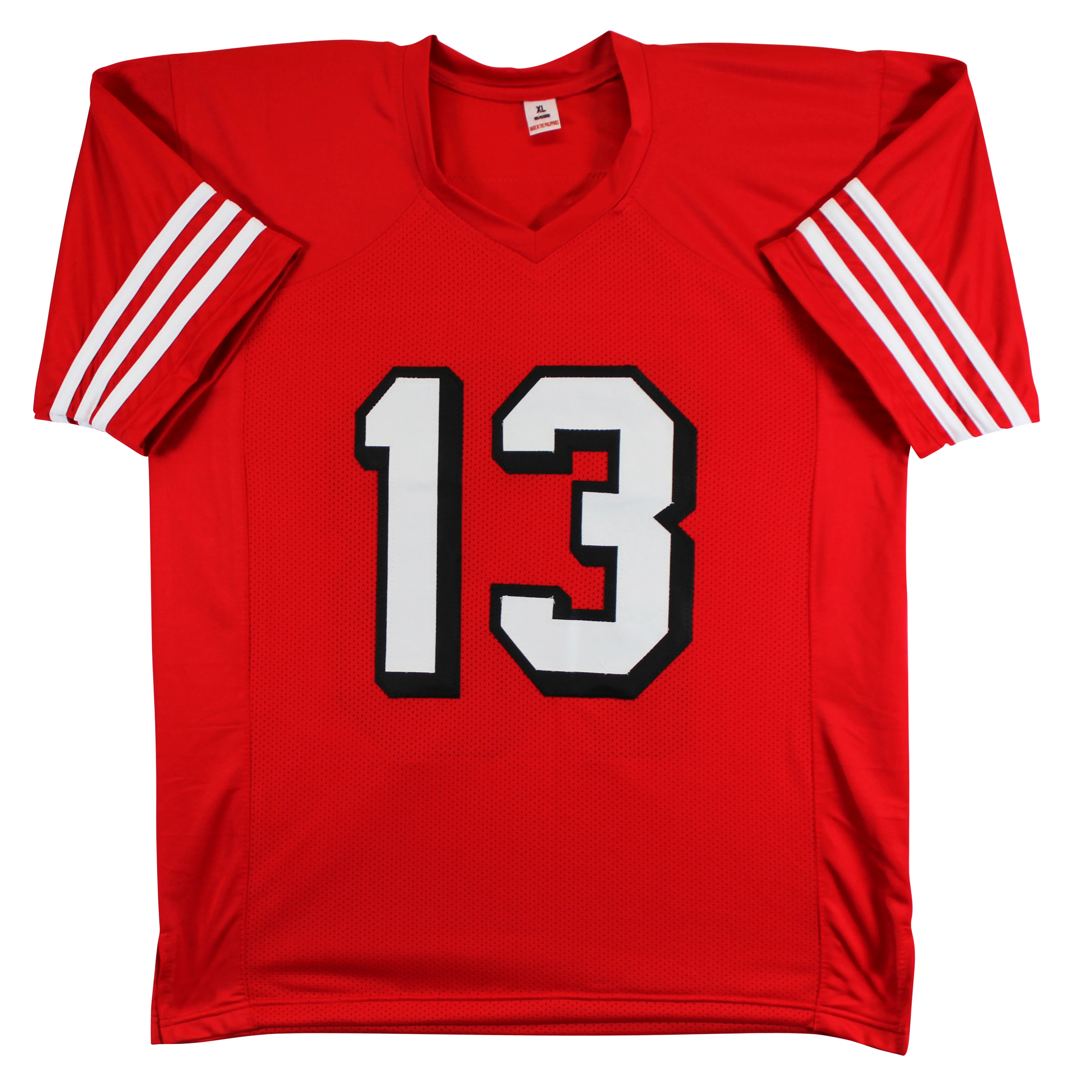 Brock Purdy Authentic Signed Red Pro Style Jersey w/ Dropshadow BAS Witnessed - Image 4