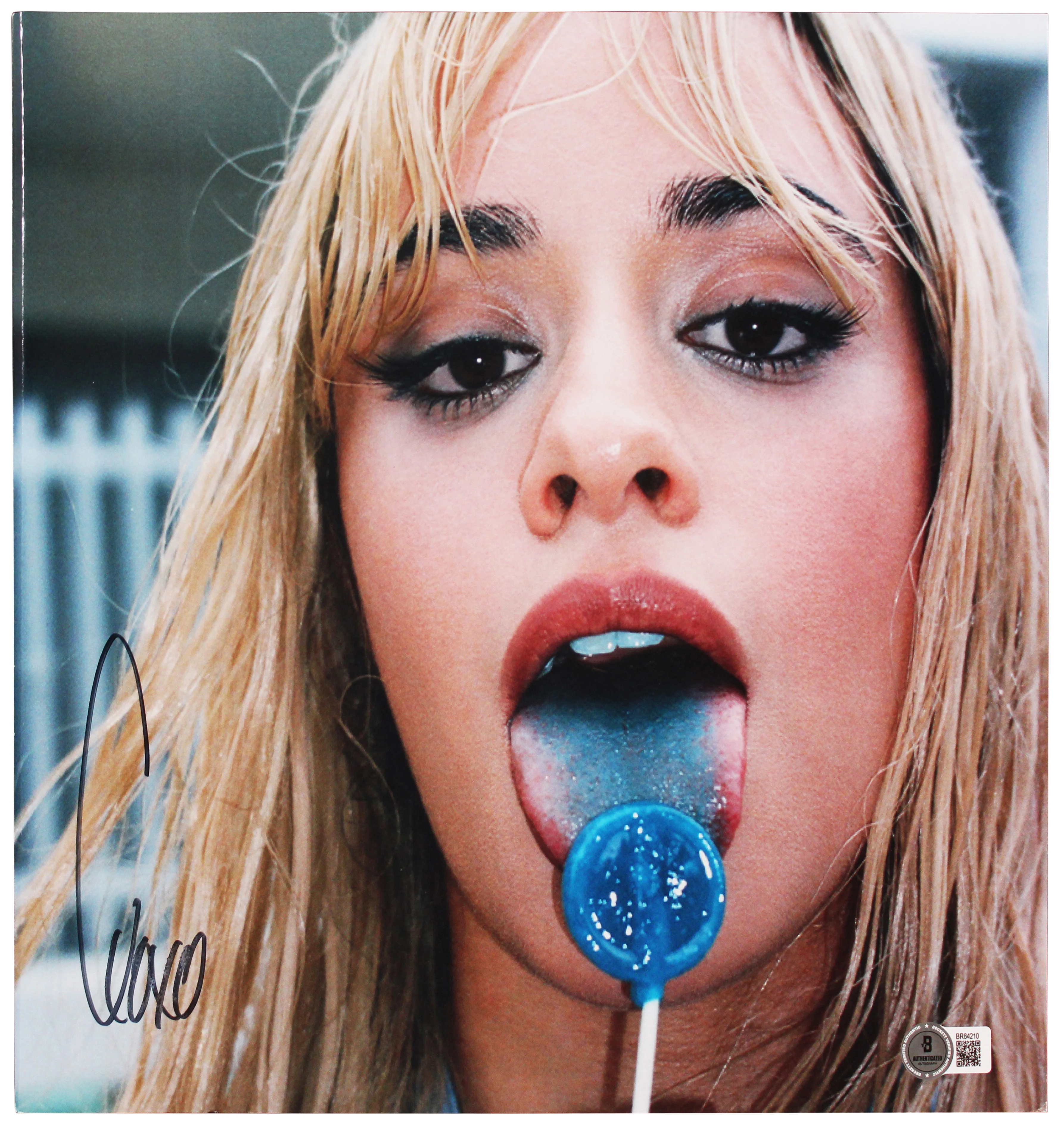 Camila Cabello Authentic Signed C, XOXO Album Flat w/ Album & Vinyl BAS #BR84210 - Image 2