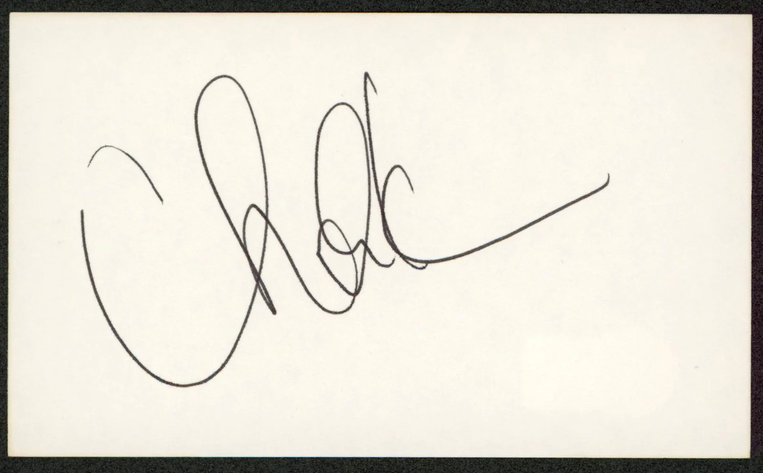 Chaka Khan The Blues Brothers Authentic Signed 3x5 Index Card Autographed BAS