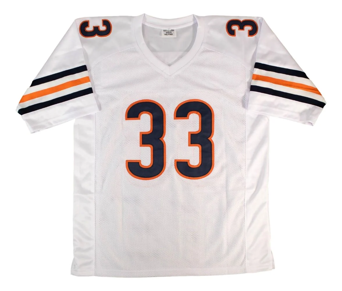 Charles Peanut Tillman Chicago Signed White Football Jersey JSA QR - Image 3