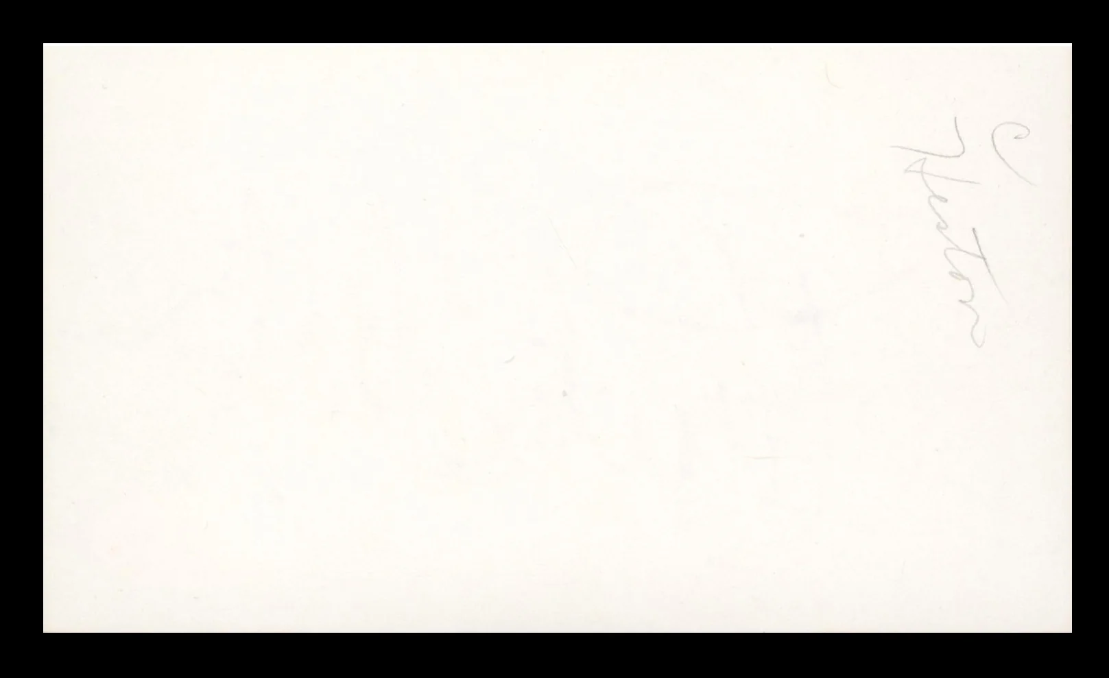 Charlton Heston Ben-Hur Authentic Signed 3x5 Index Card Autographed JSA - Image 3