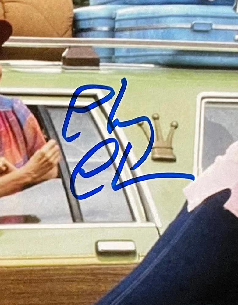 Chevy Chase Beverly D'Angelo Signed 12x20 National Lampoons Vacation Photo JSA - Image 3