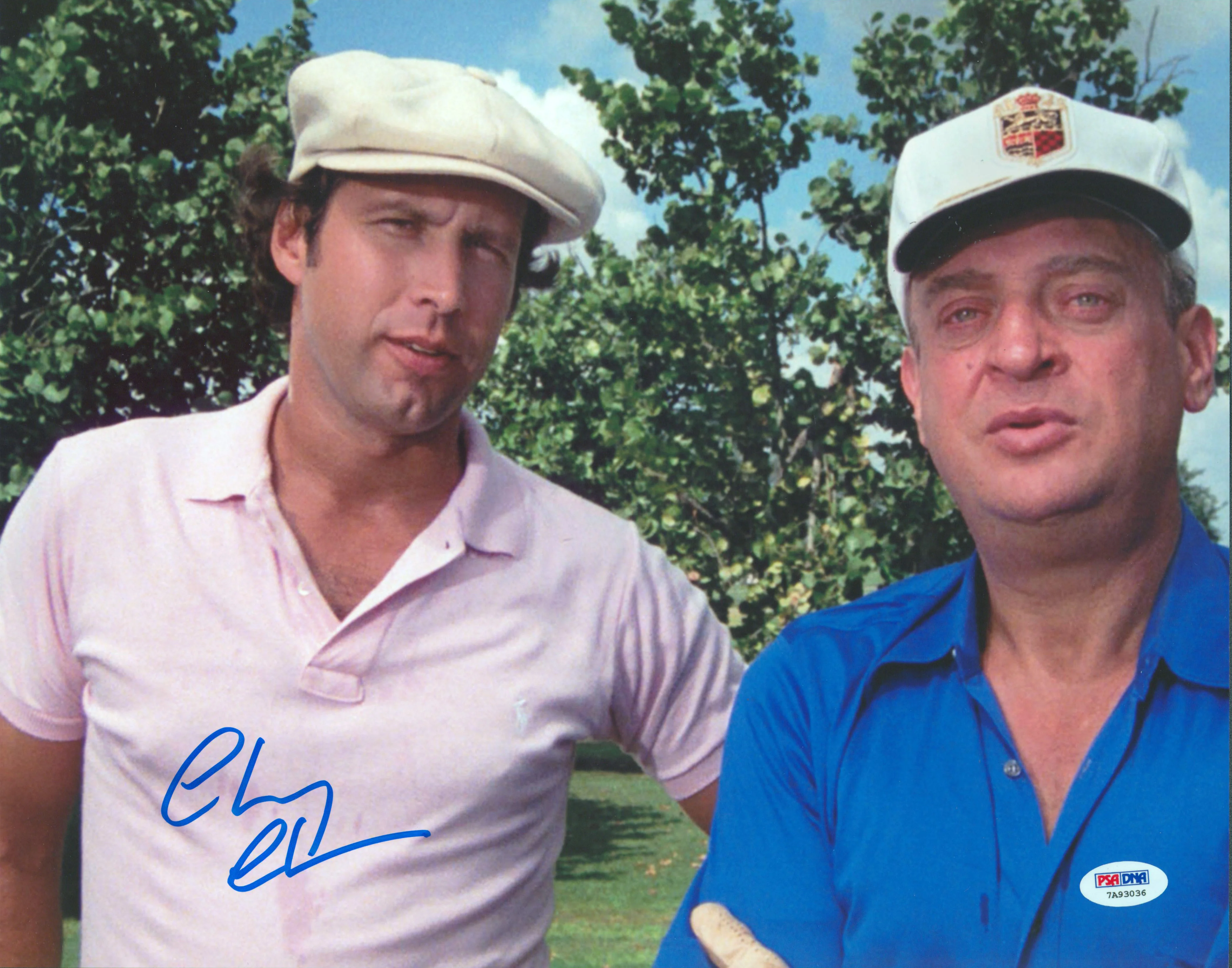 Chevy Chase Caddyshack Authentic Signed 11x14 Photo PSA/DNA Itp #7A93036 - Image 2