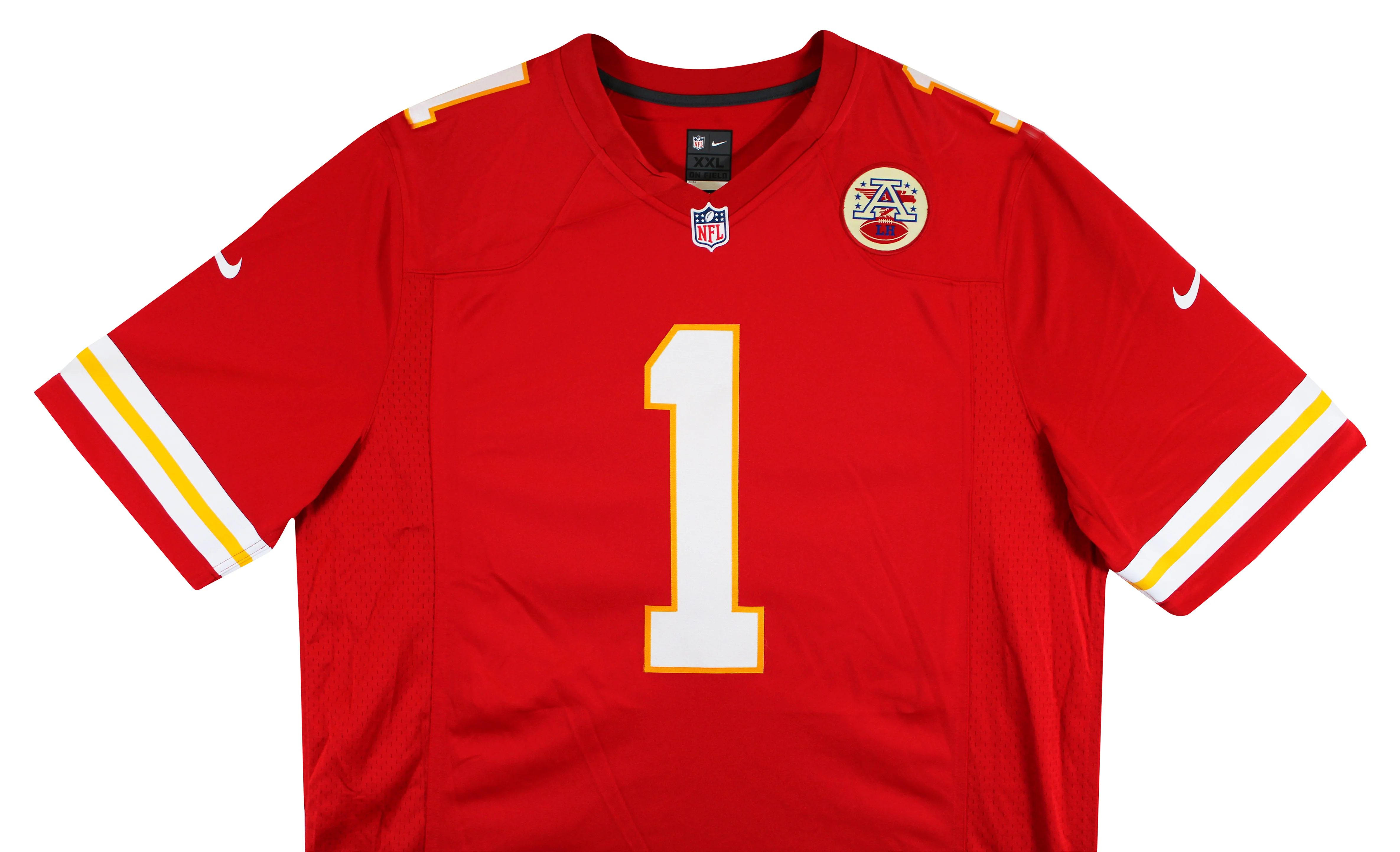 Chiefs Xavier Worthy Signed Red Nike Limited Jersey Fanatics #XP14148338 - Image 6
