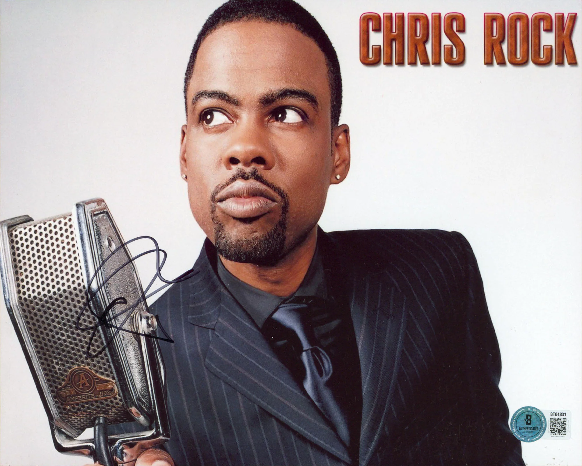 Chris Rock Comedian & Actor Authentic Signed 8x10 Horizontal Photo BAS #BT04831 - Image 2