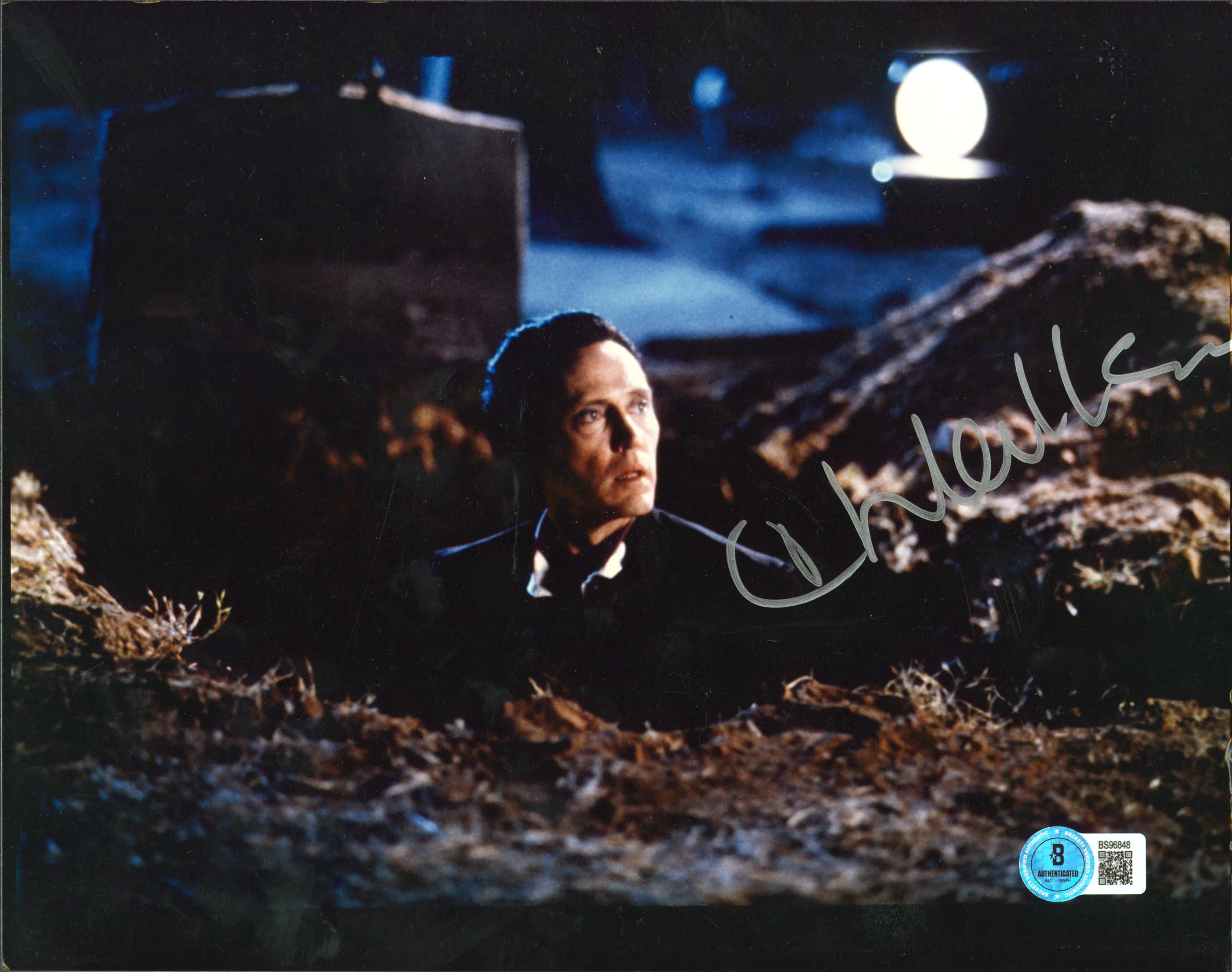 Christopher Walken The Prophecy Signed 8x10 Horizontal Photo BAS #BS96848 - Image 2