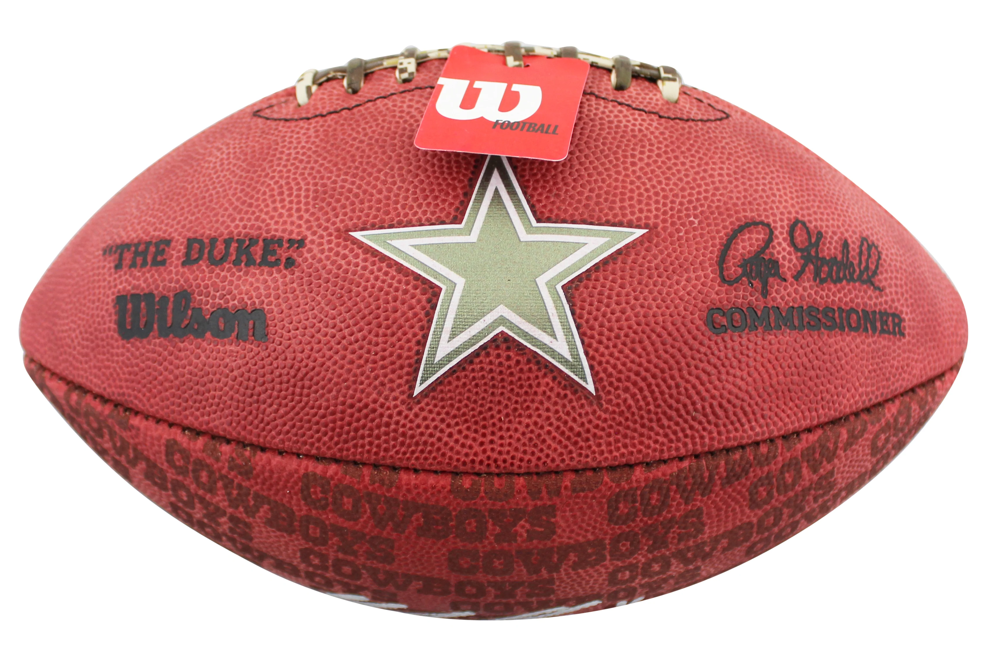 Cowboys Micah Parsons Signed Wilson "The Duke" Team Showcase Football Fanatics - Image 4