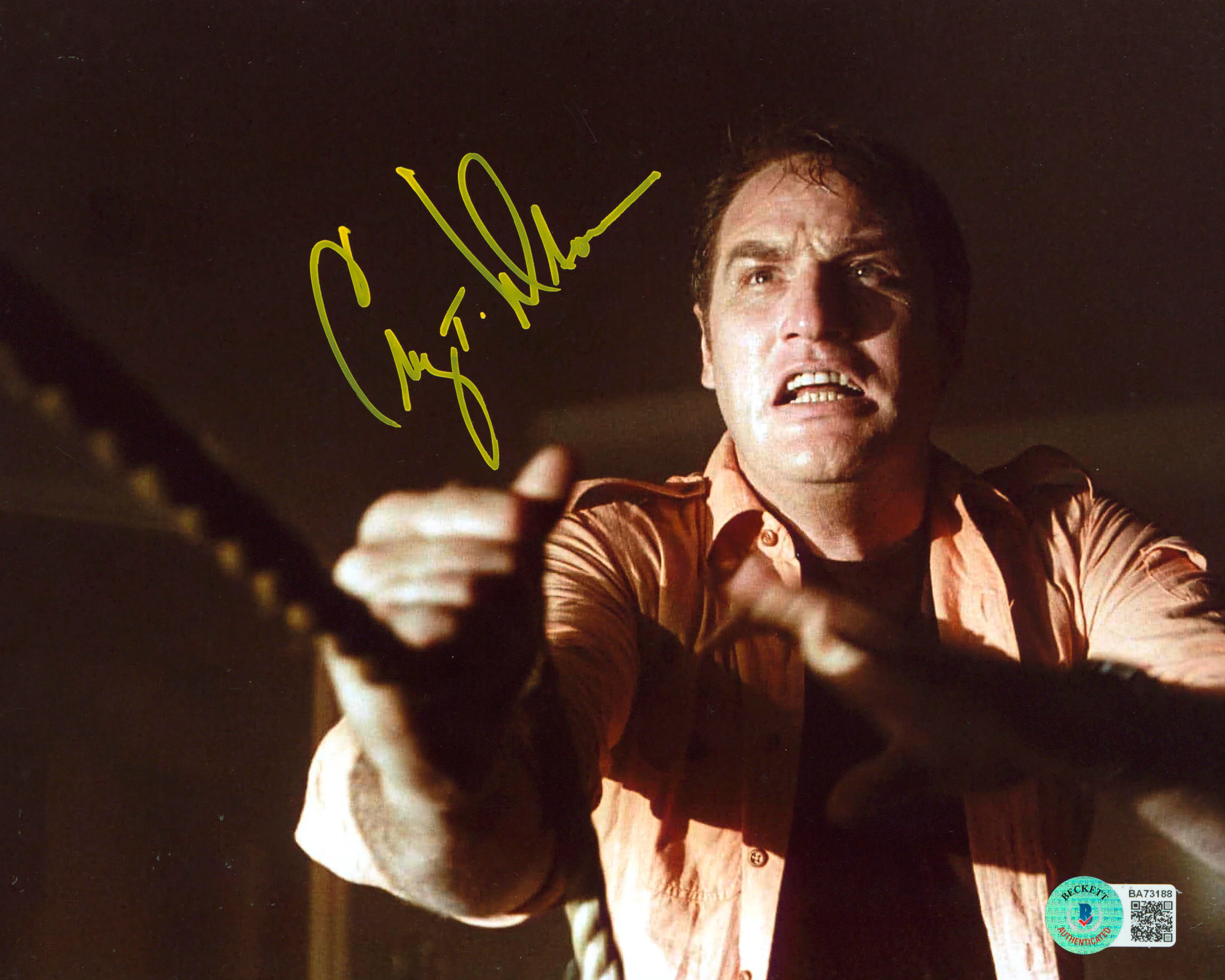 Craig T. Nelson Poltergeist Authentic Signed 8x10 Photo Autographed BAS #BA73188 - Image 2