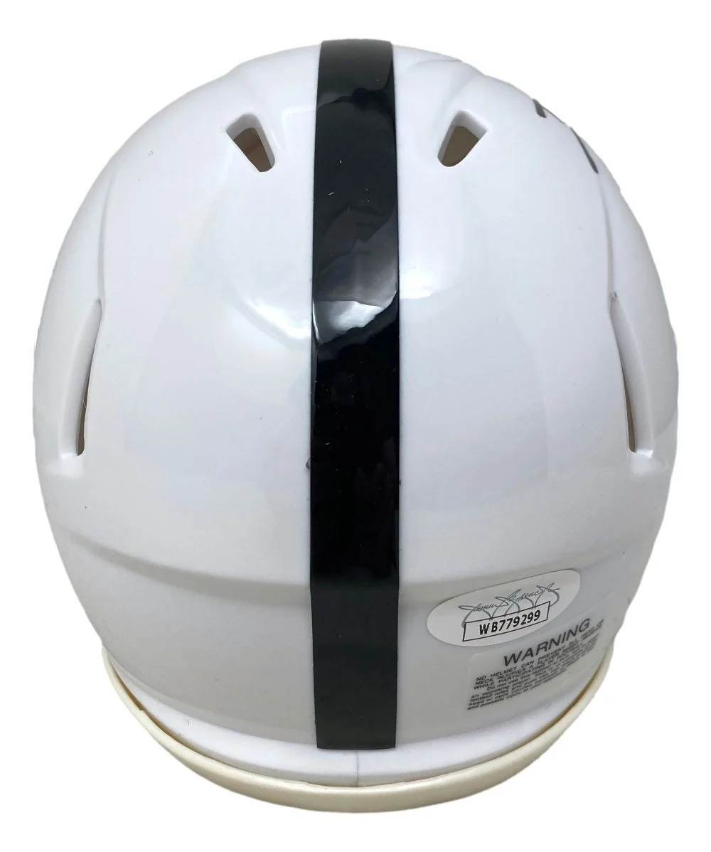Dani Dennis-Sutton Signed Penn State Mini Speed Helmet We Are JSA - Image 2