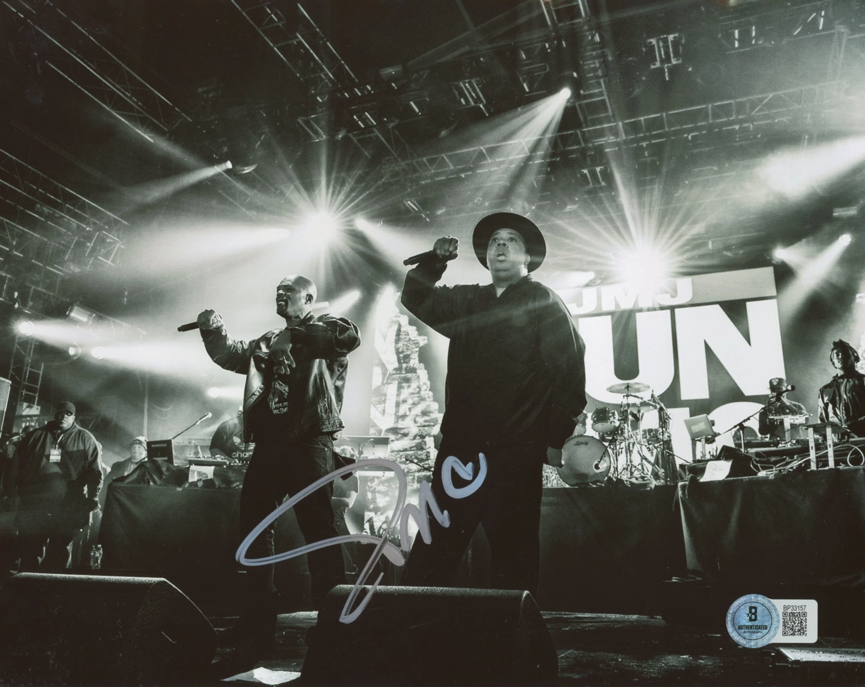 Darryl McDaniels Run DMC Authentic Signed 8x10 Photo Autographed BAS #BP33157 - Image 2