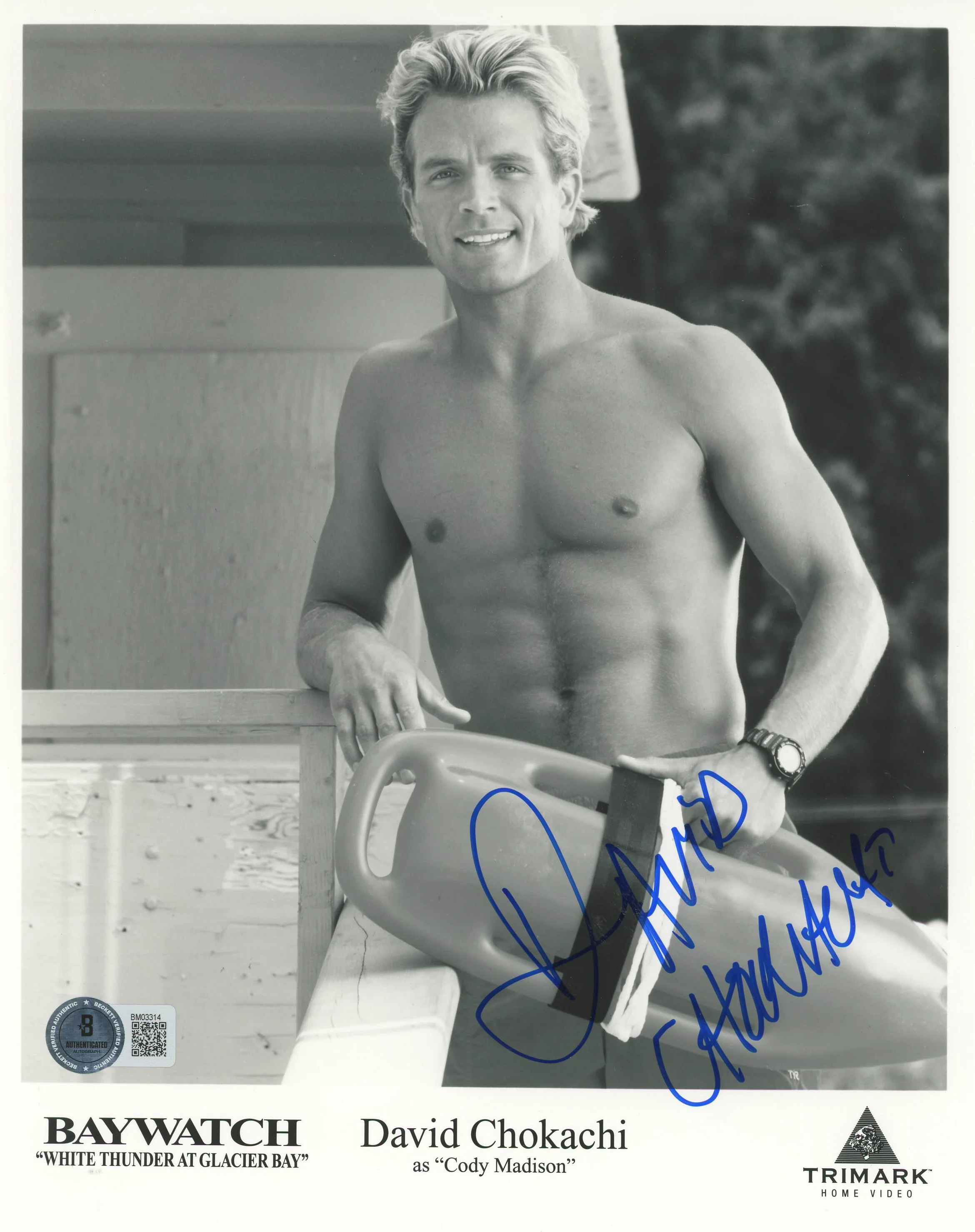 David Chokachi Baywatch Authentic Signed 8x10 Photo Autographed BAS #BM03314 - Image 2