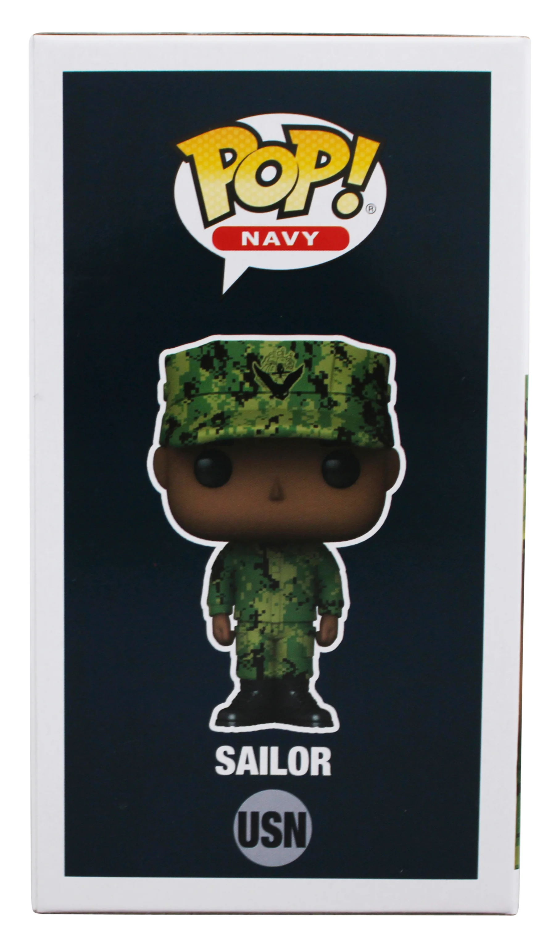 David Goggins Signed Sailor #USN Funko Pop Vinyl Figure w/ White Sig BAS - Image 6