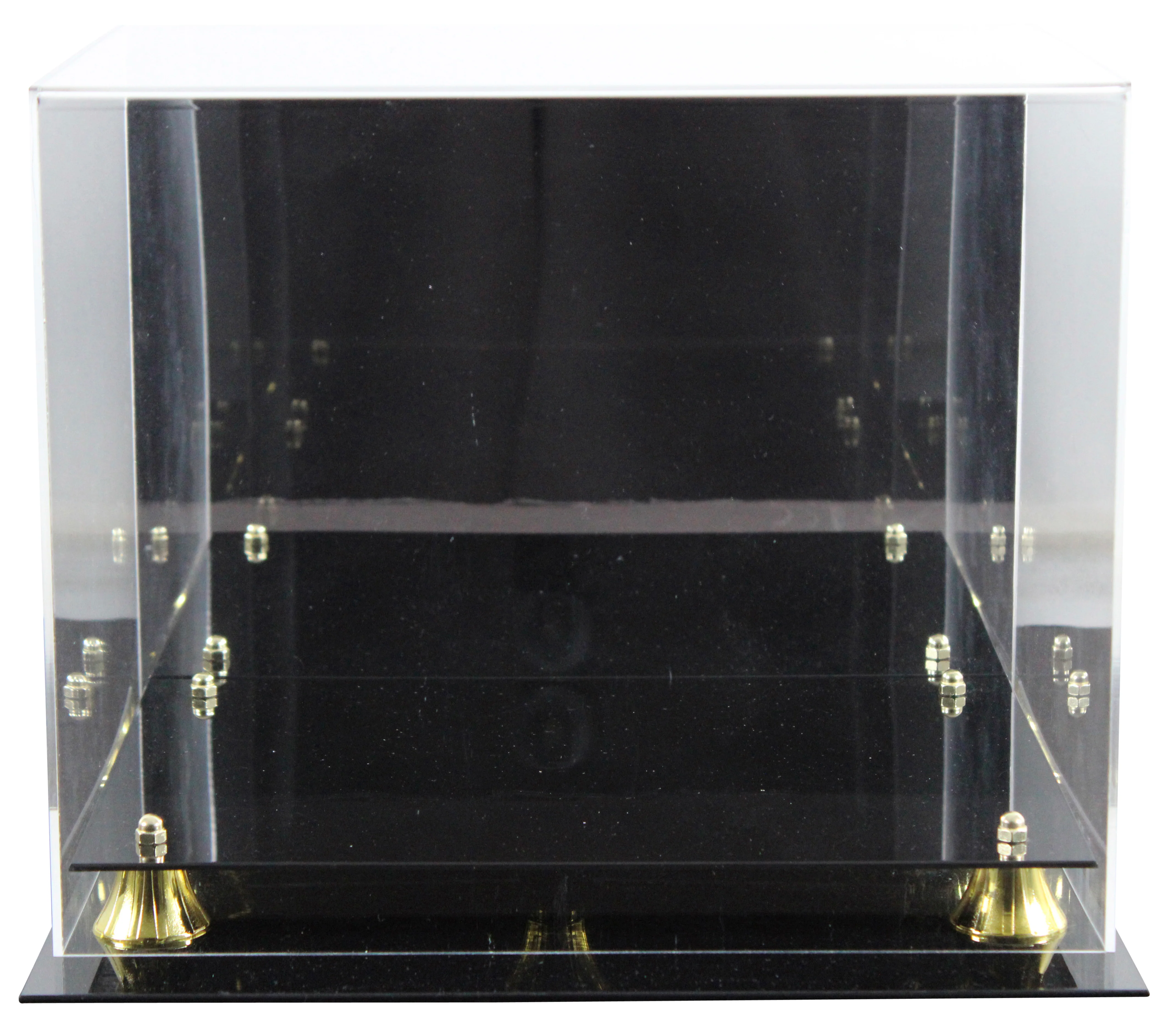 Deluxe Acrylic Football Helmet Mirrored Back Display Case - Image 2