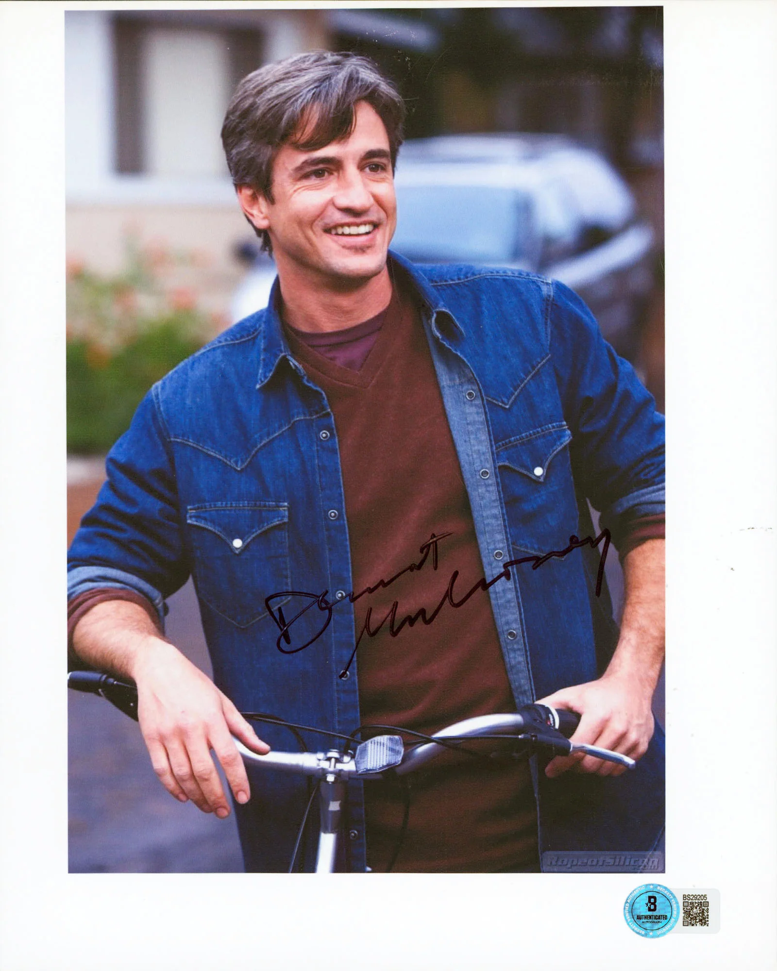 Dermot Mulroney Must Love Dogs Authentic Signed 8.5x11 Vert Photo BAS #BS29205 - Image 2