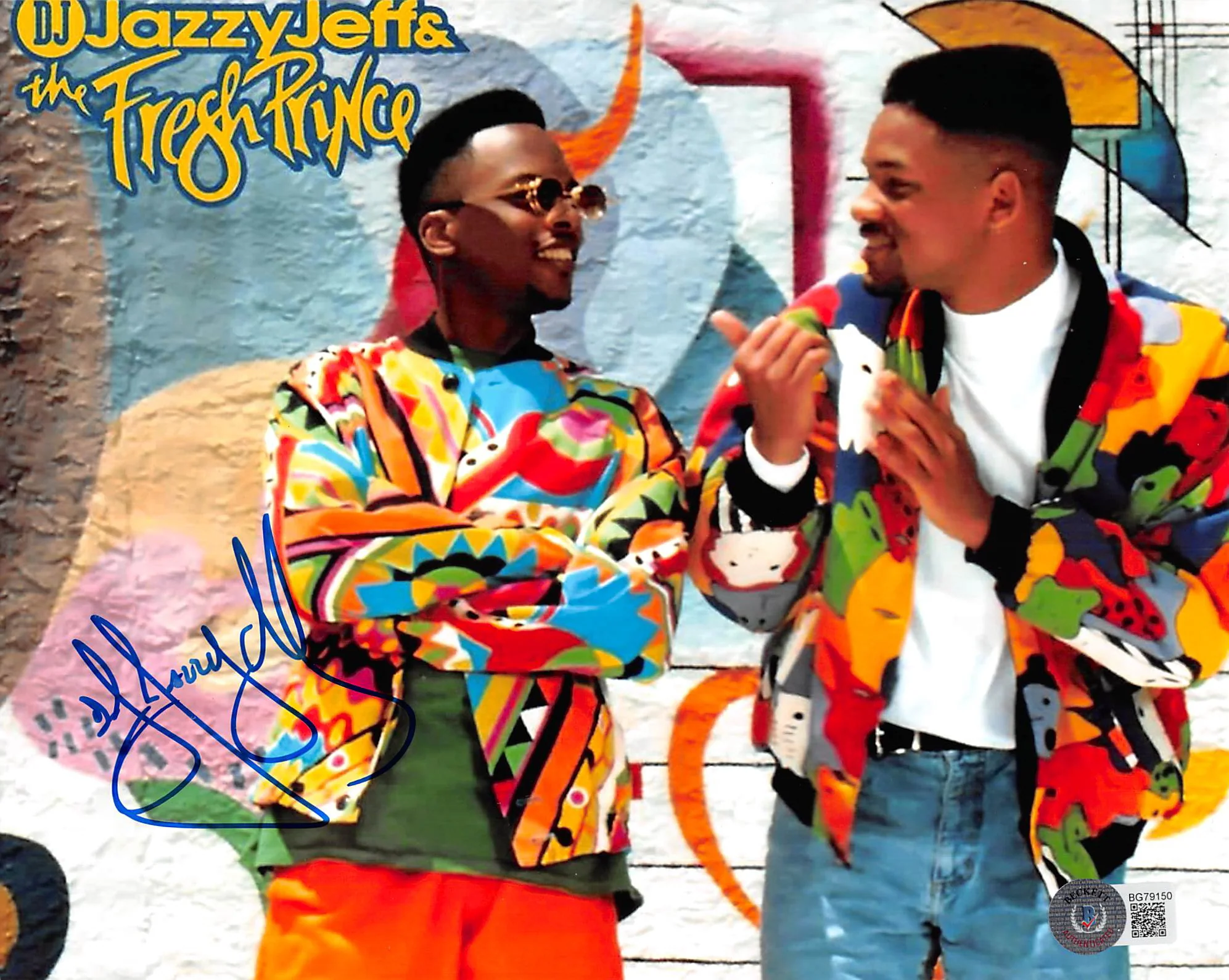 DJ Jazzy Jeff Fresh Prince of Bel-Air Authentic Signed 8x10 Photo BAS #BG79150 - Image 2
