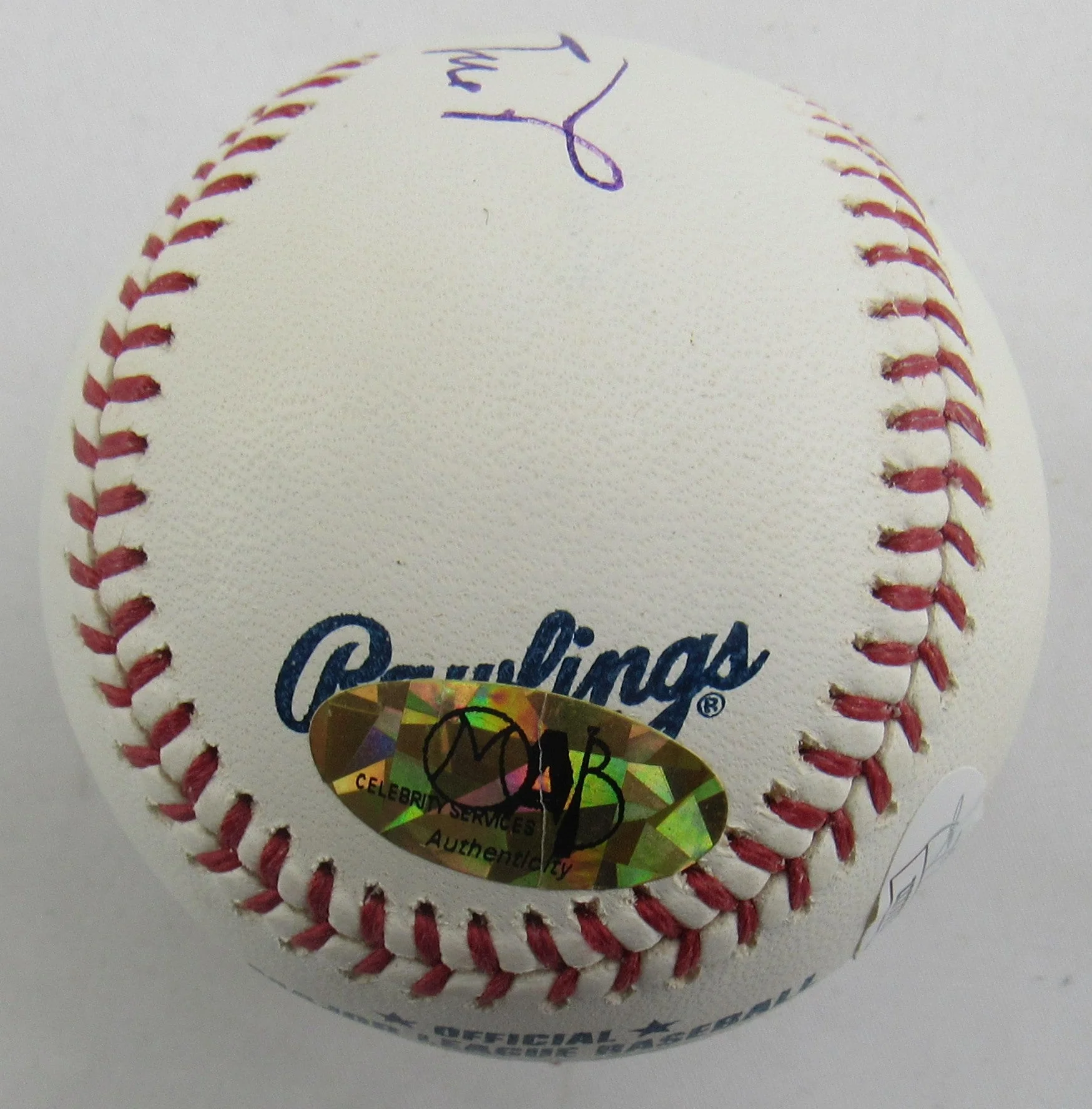 Willie Mays Signed Auto Rawlings Baseball JSA LOA ZZ77773 - Image 2