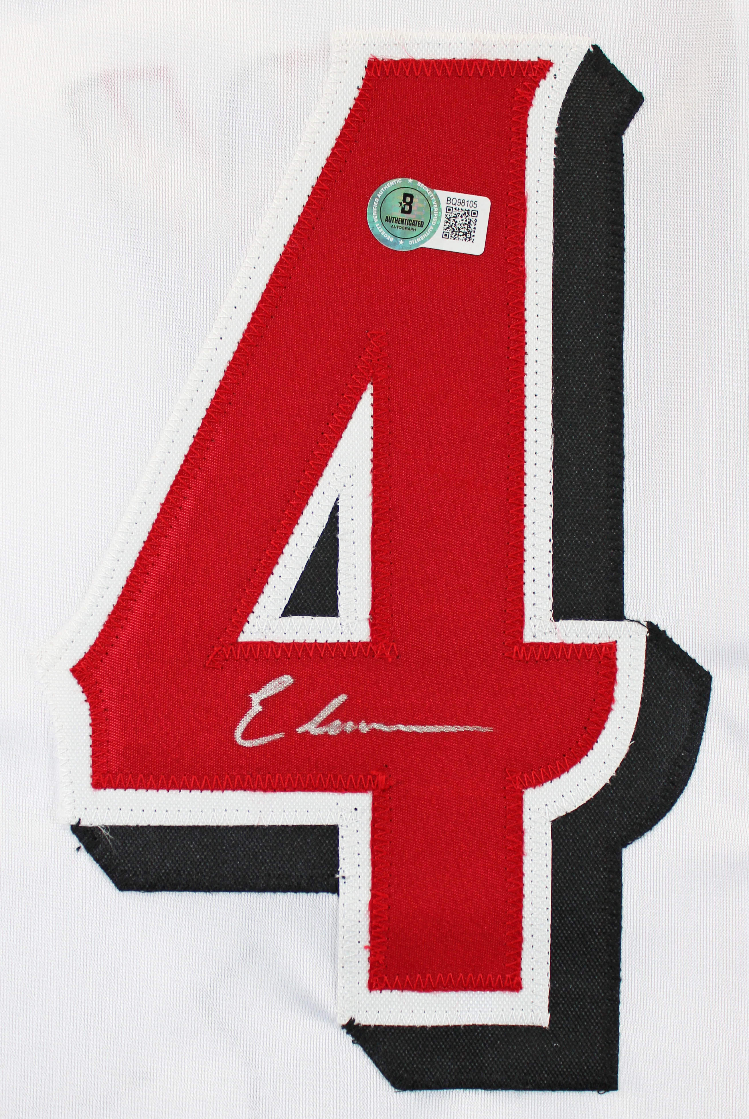 Elly De La Cruz Authentic Signed White Pro Style Jersey w/ Dropshadow BAS - Image 3