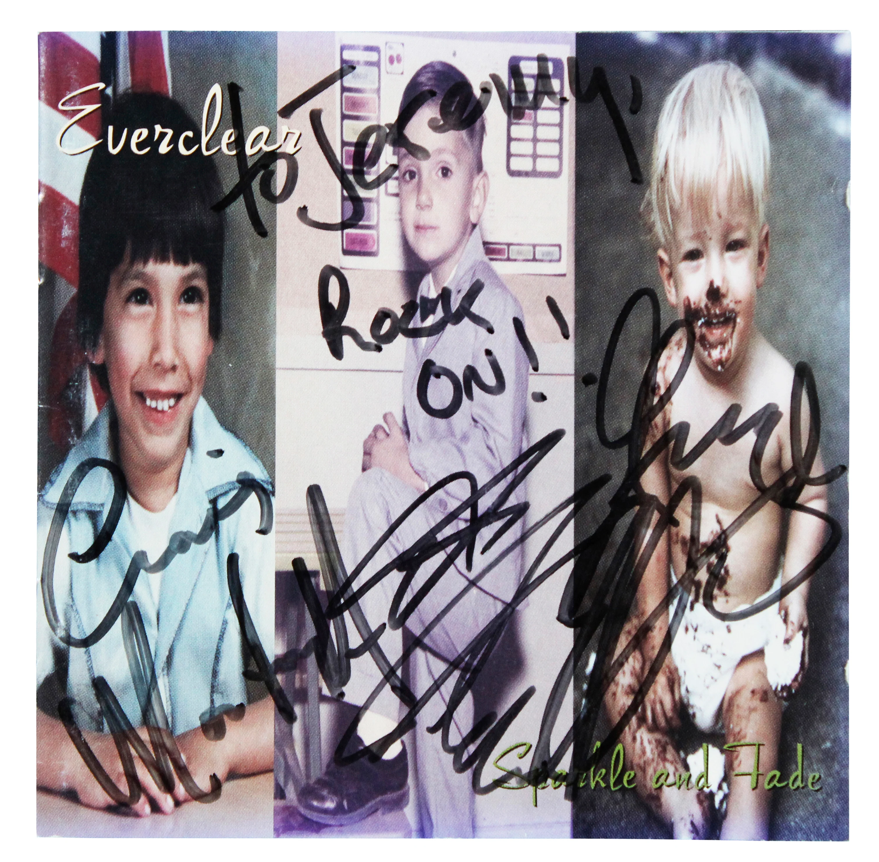Everclear (3) Alexakis, Montoya & Eklund Signed CD Booklet w/ Disk JSA #CL51512 - Image 3