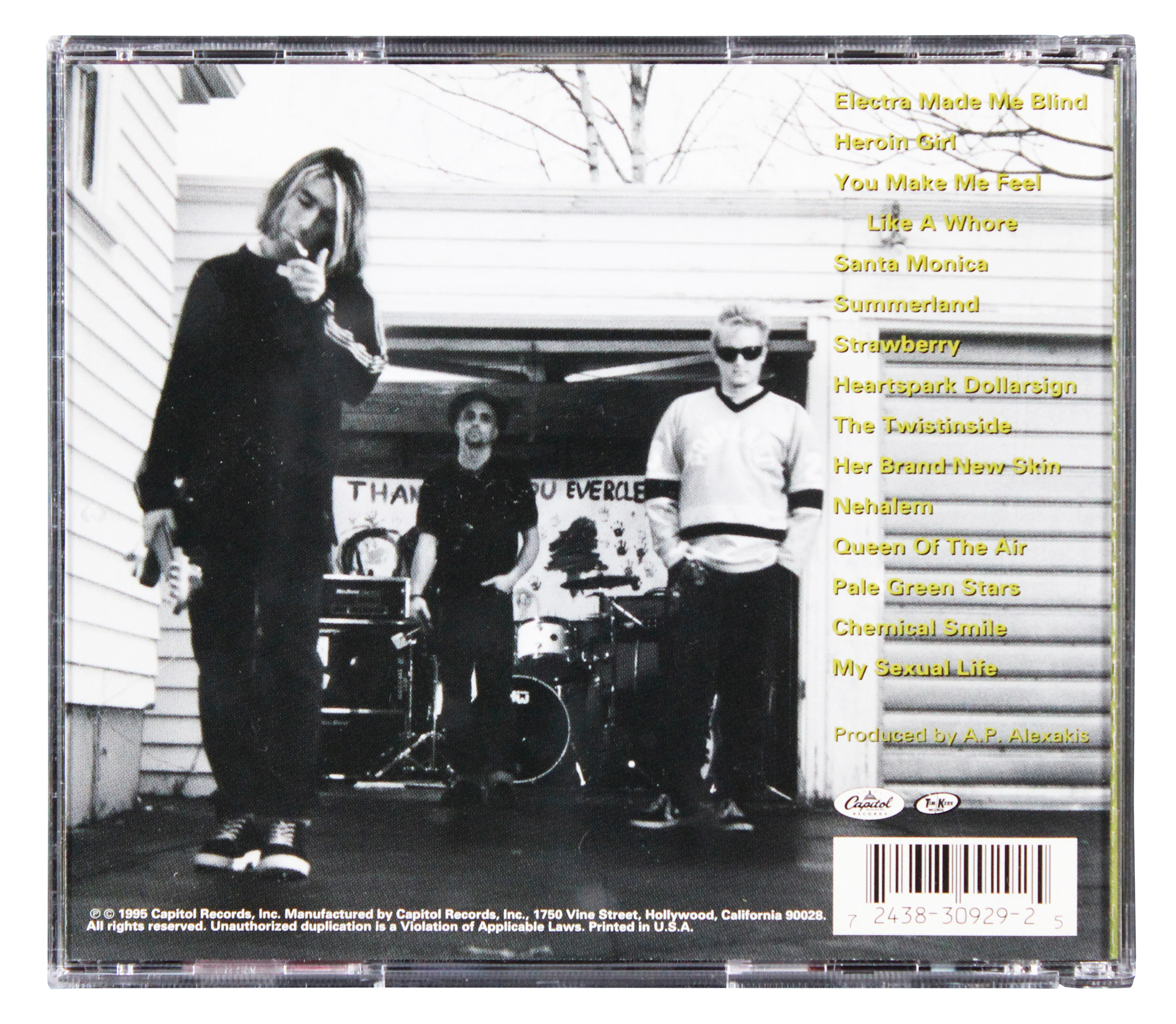 Everclear (3) Alexakis, Montoya & Eklund Signed CD Booklet w/ Disk JSA #CL51512 - Image 5