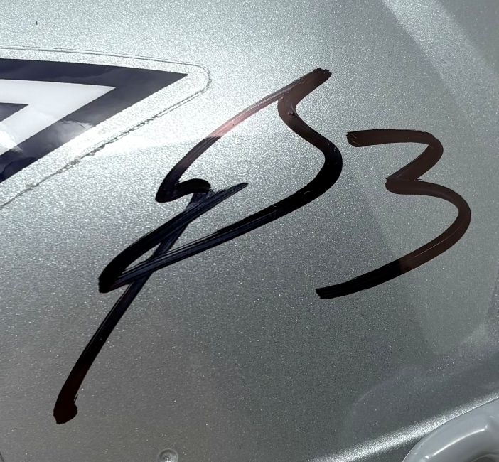 George Pickens Signed Dallas Cowboys Full Size Authentic Speed Helmet JSA QR - Image 2