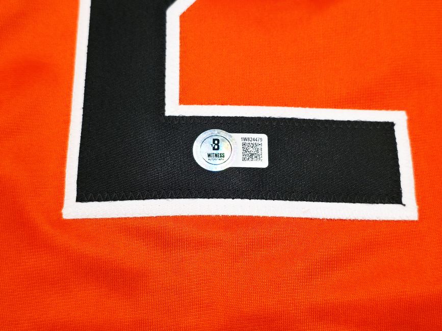 Gunnar Henderson Baltimore Signed Orange Baseball Jersey BAS ITP - Image 3