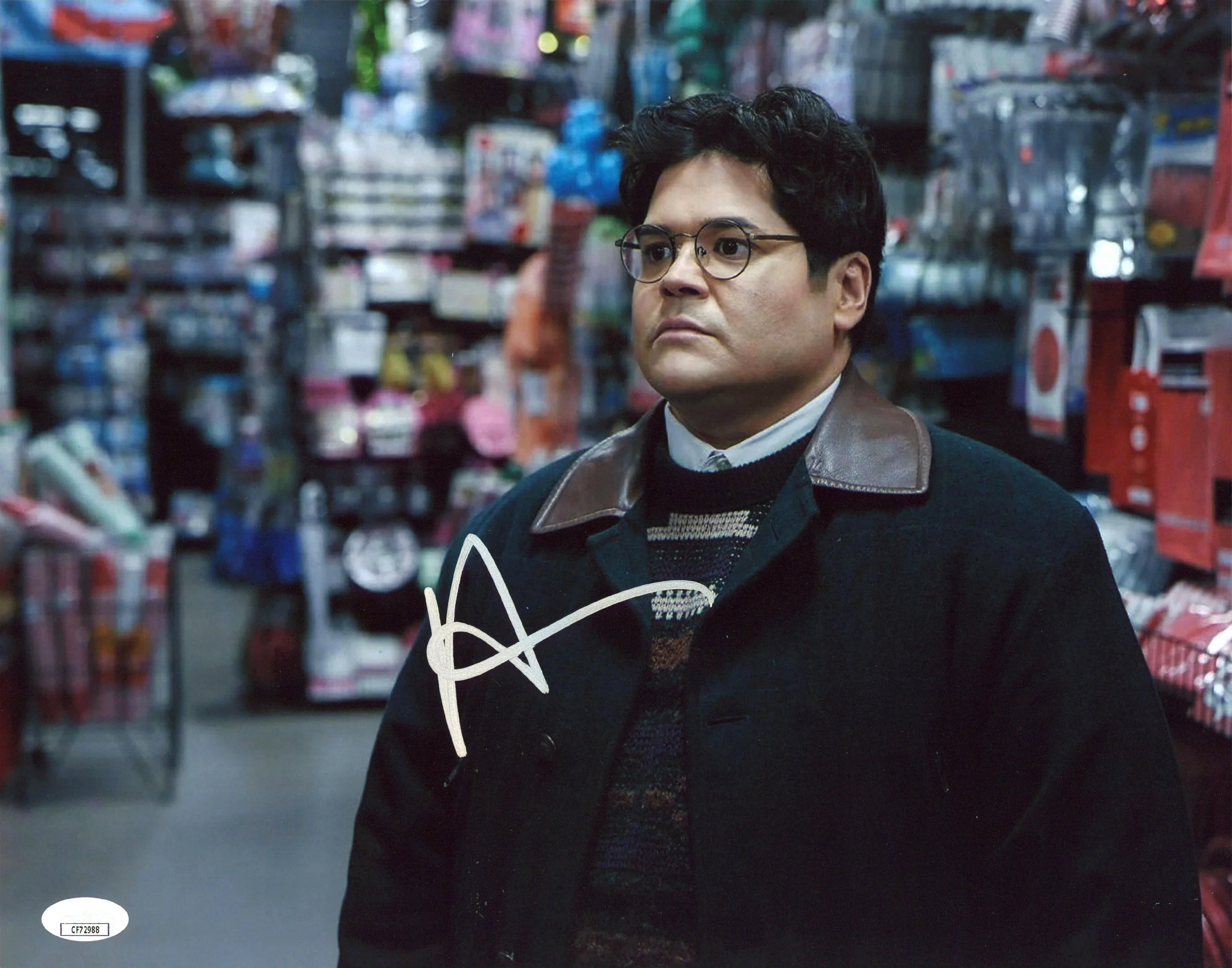 Harvey Guillen What We Do In The Shadows Signed 11x14 Photo JSA #CF72988