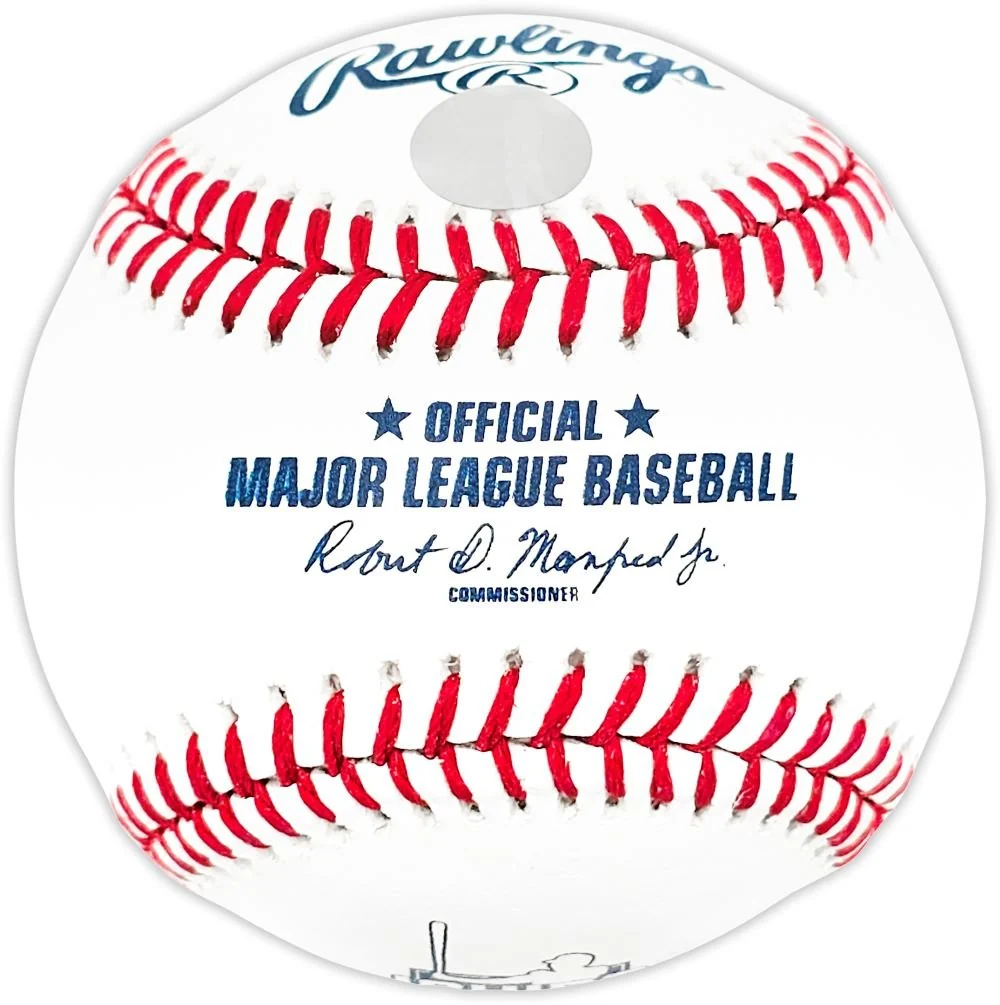 Ichiro Suzuki Signed Seattle Mariners Hall Of Fame Logo Baseball Ichiro COA - Image 2