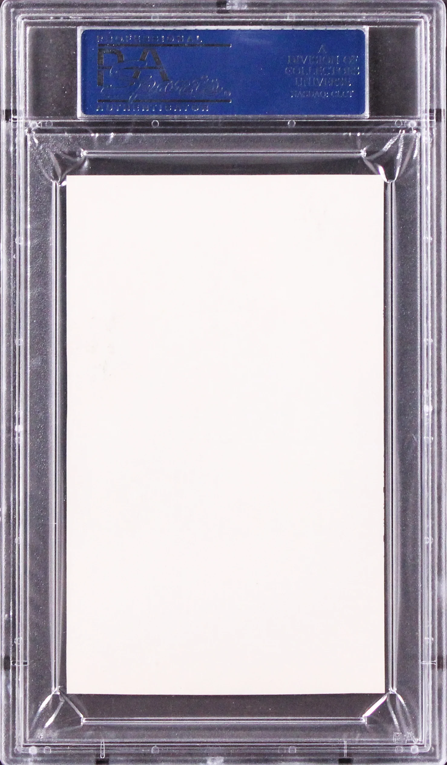Indiana Everett S. Dean Authentic Signed 3x5 Index Card PSA/DNA Slabbed - Image 3
