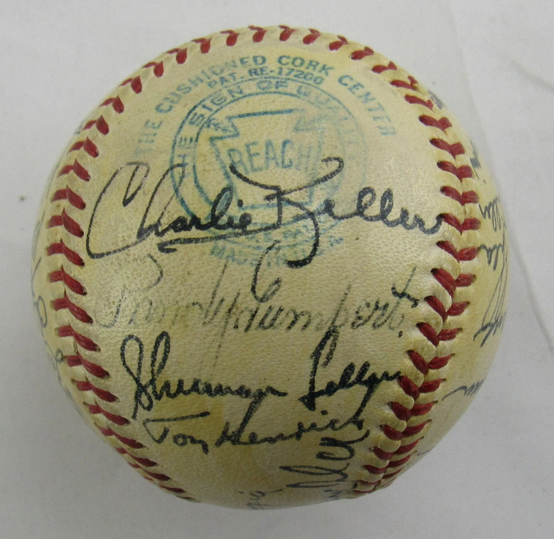 Joe DiMaggio, Yogi Berra, Phil Rizzuto +23 1948 Yankees Team Signed Auto Rawlings Baseball JSA LOA ZZ82757 - Image 2