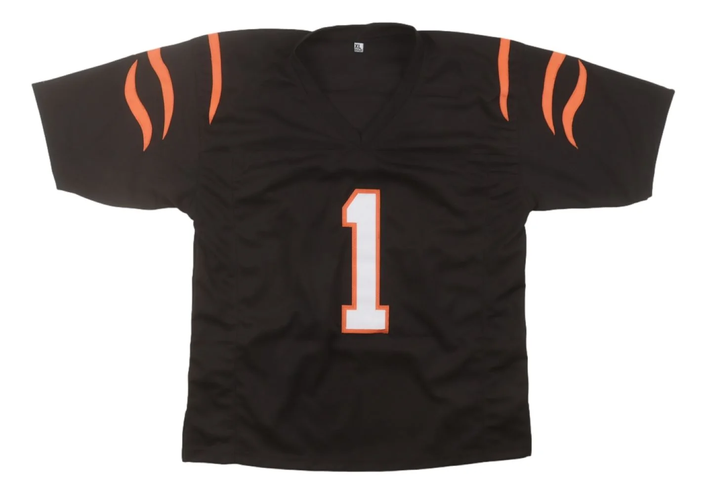 Ja'Marr Chase Cincinnati Signed Black Football Jersey PSA/DNA Hologram - Image 3