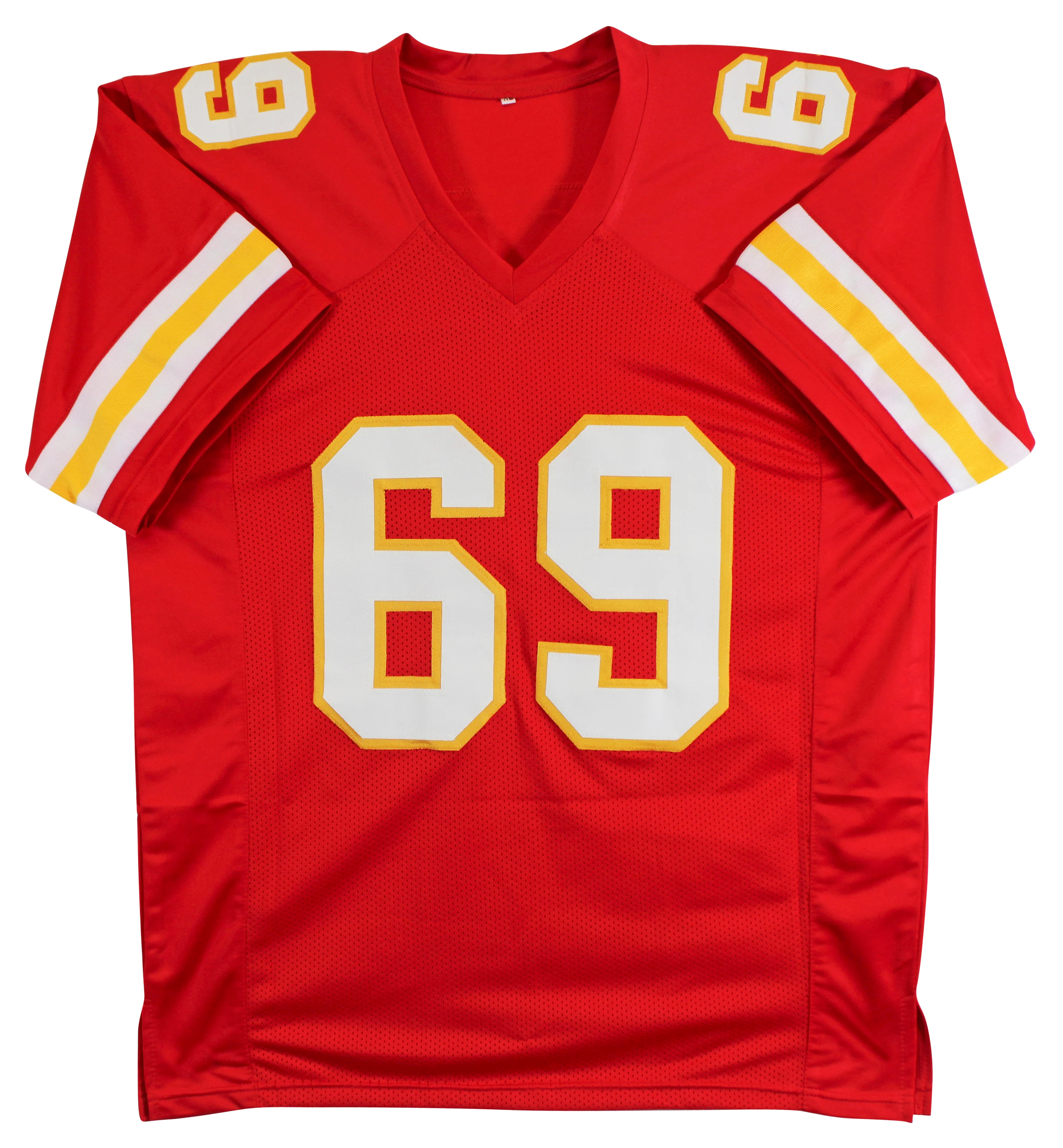 Jared Allen Authentic Signed Red Pro Style Jersey Autographed BAS Witnessed 2 - Image 4