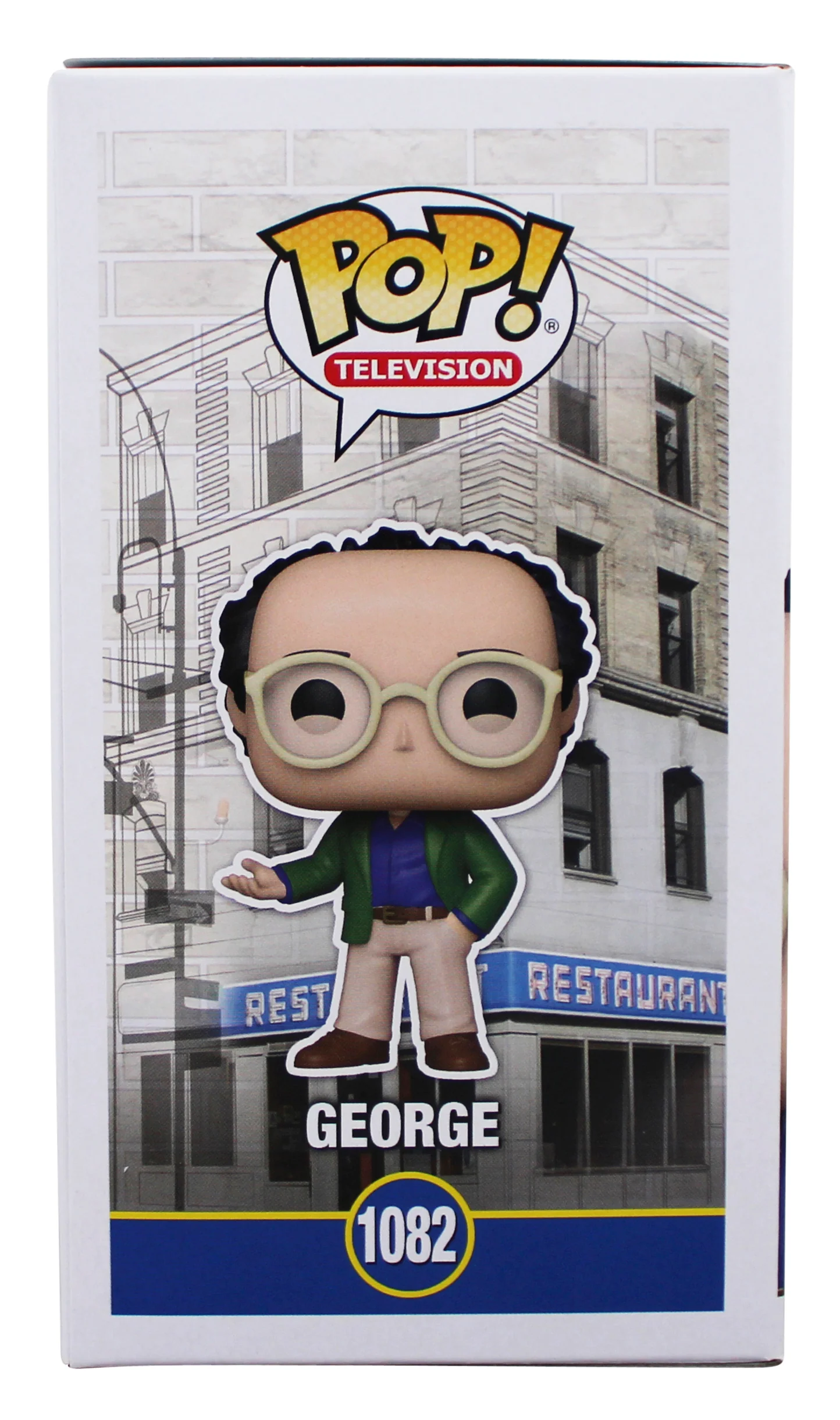Jason Alexander Seinfeld Signed George #1082 Funko Pop Vinyl Figure JSA #QQ83129 - Image 6