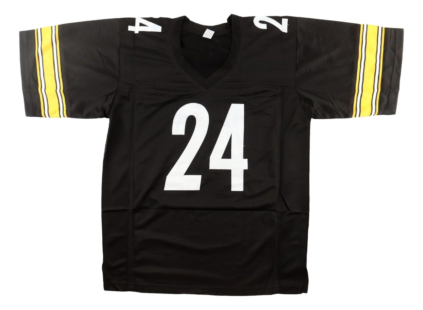 Joey Porter Jr Pittsburgh Signed Black Football Jersey JSA Hologram - Image 3