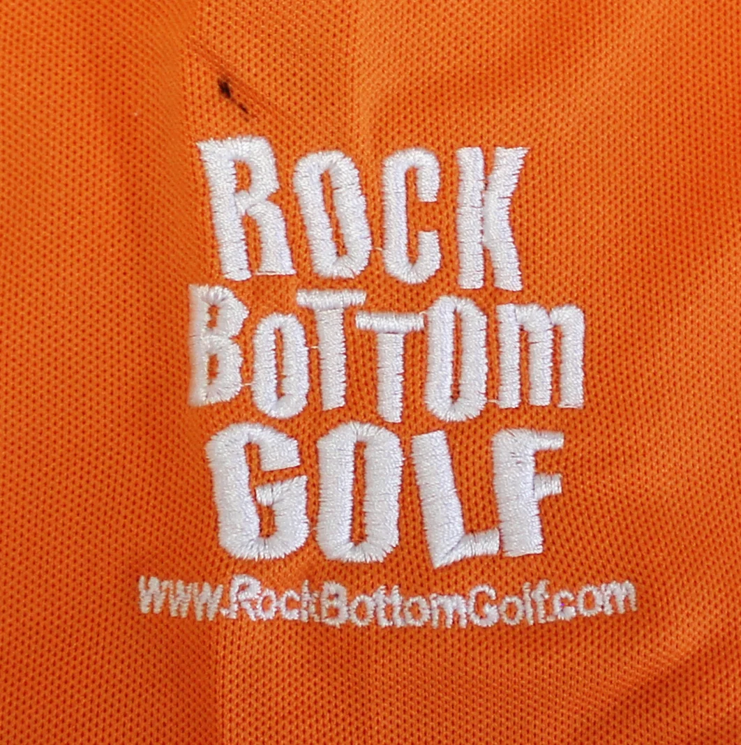 John Daly Authentic Signed Match Worn Orange Loudmouth Polo Shirt BAS #BK84781 - Image 5