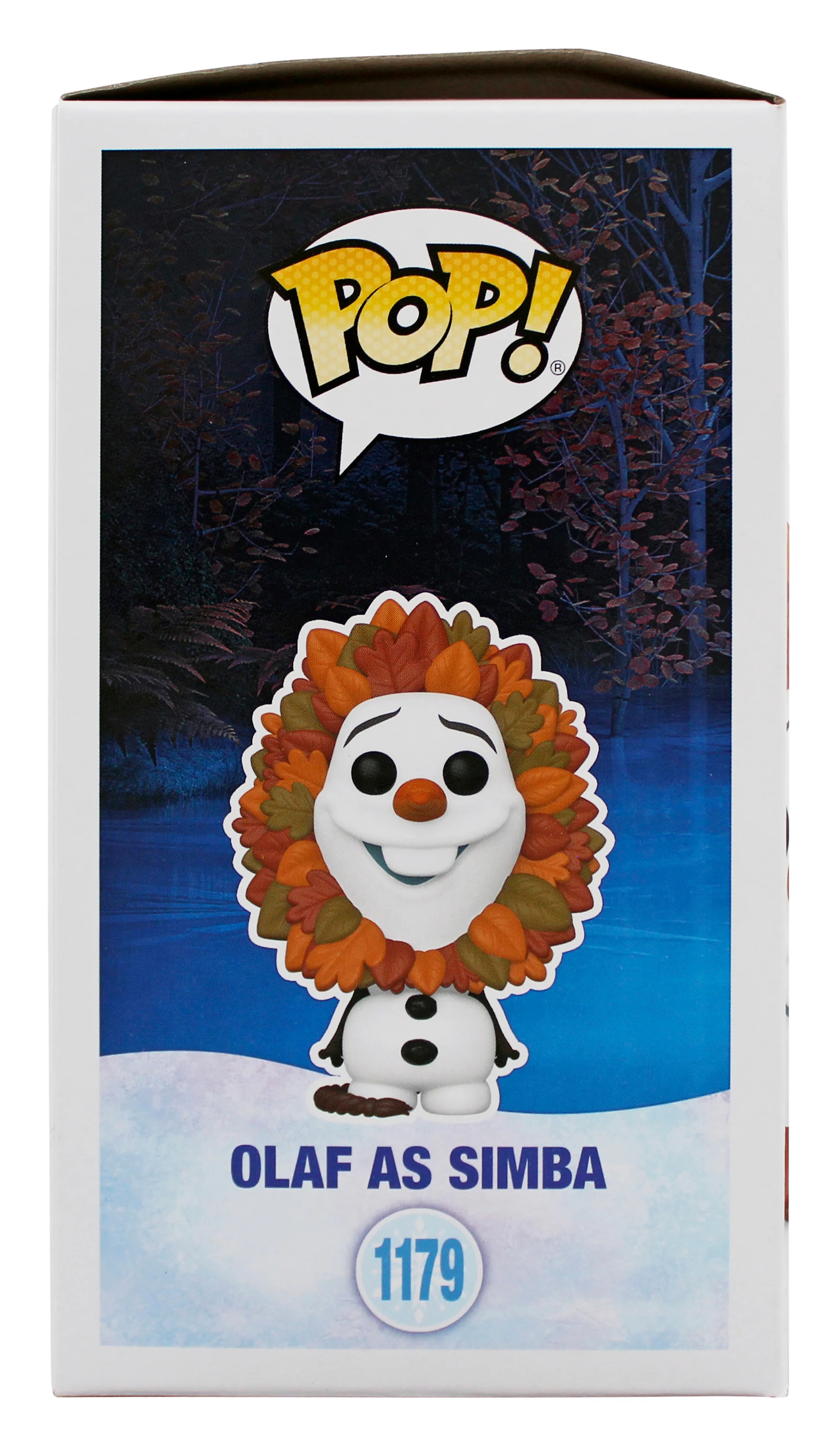 Josh Gad Frozen "Olaf" Signed #1179 Olaf as Simba Funko Pop Vinyl Figure BAS 2 - Image 6