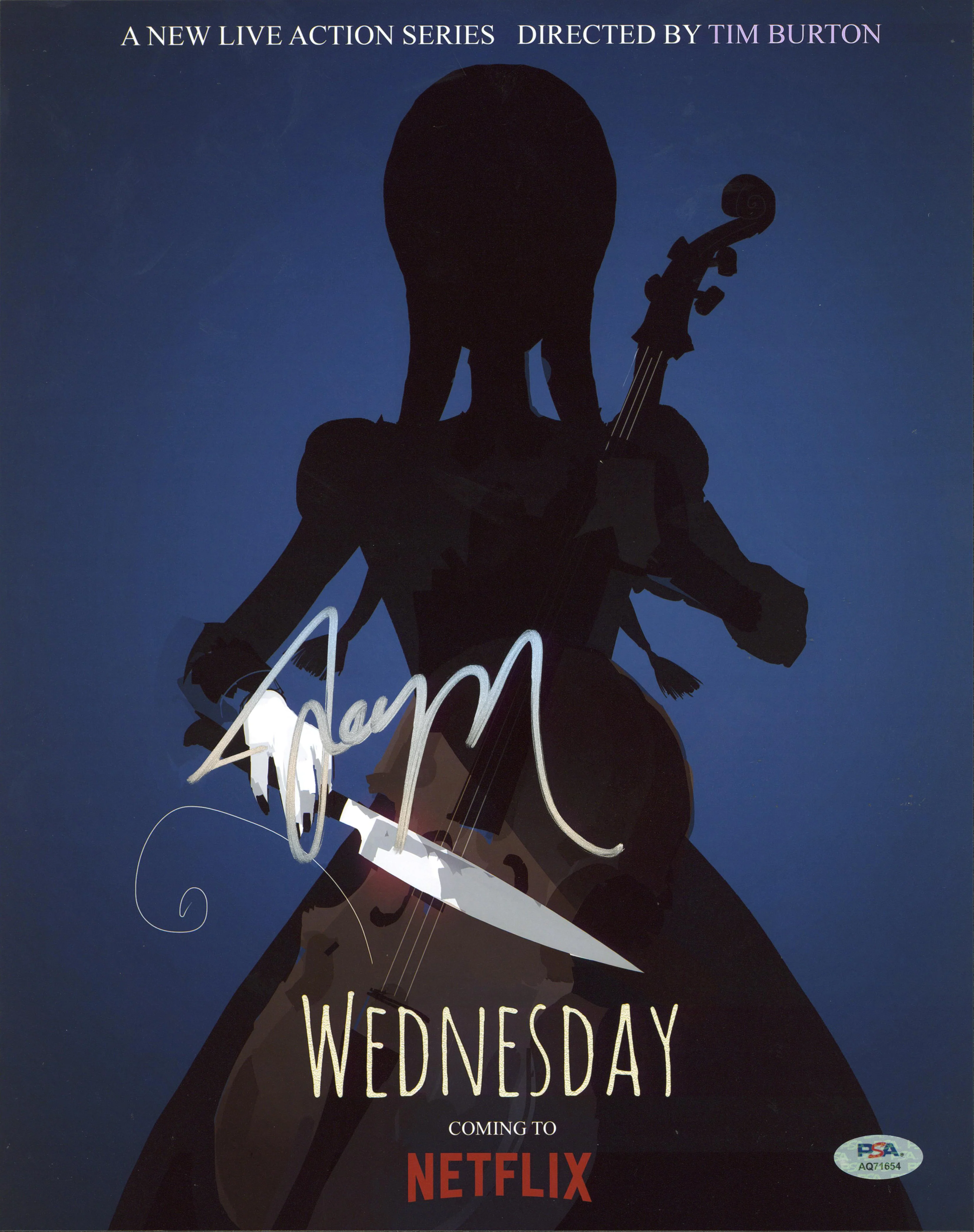Joy Sunday Wednesday Authentic Signed 11x14 Vertical Photo PSA/DNA #AQ71654 - Image 2