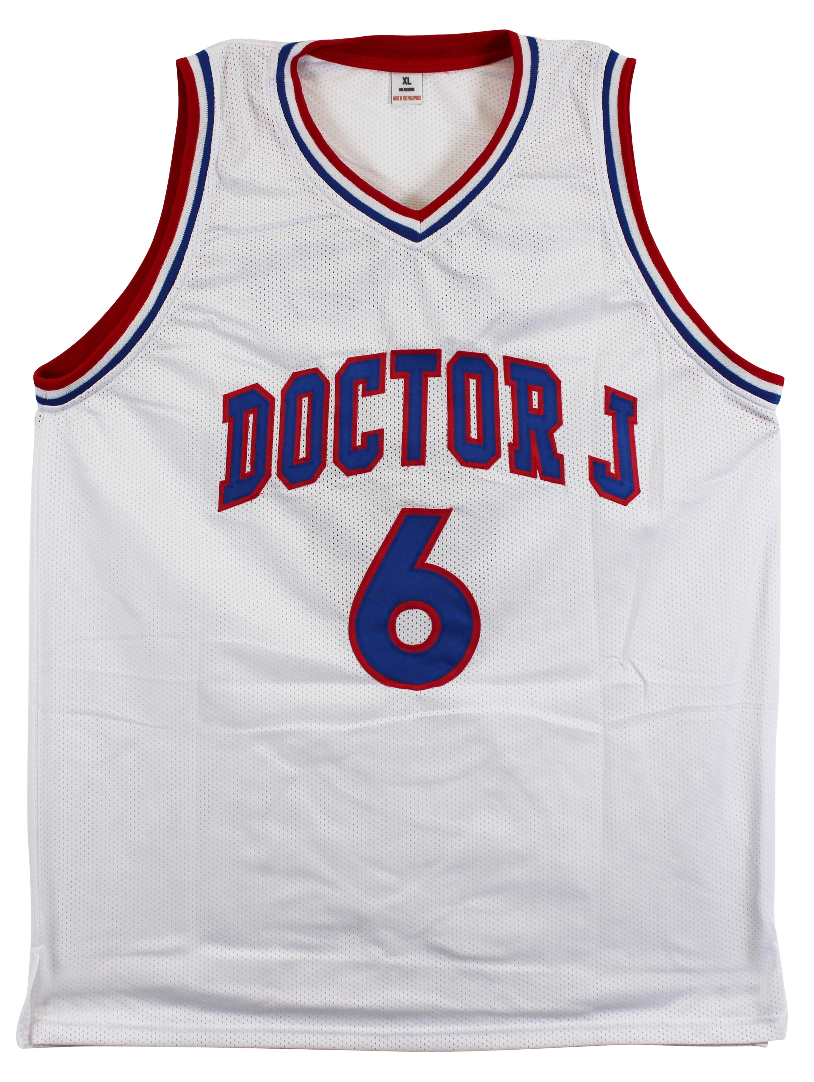Julius "Dr. J" Erving Authentic Signed White Pro Style Jersey Autographed BAS - Image 4